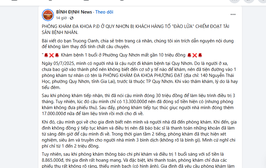 Lập đoàn kiểm tra phòng khám tư nhân bị tố "chặt chém"- Ảnh 2. Lập đoàn kiểm tra phòng khám tư nhân bị tố "chặt chém"- Ảnh 2.