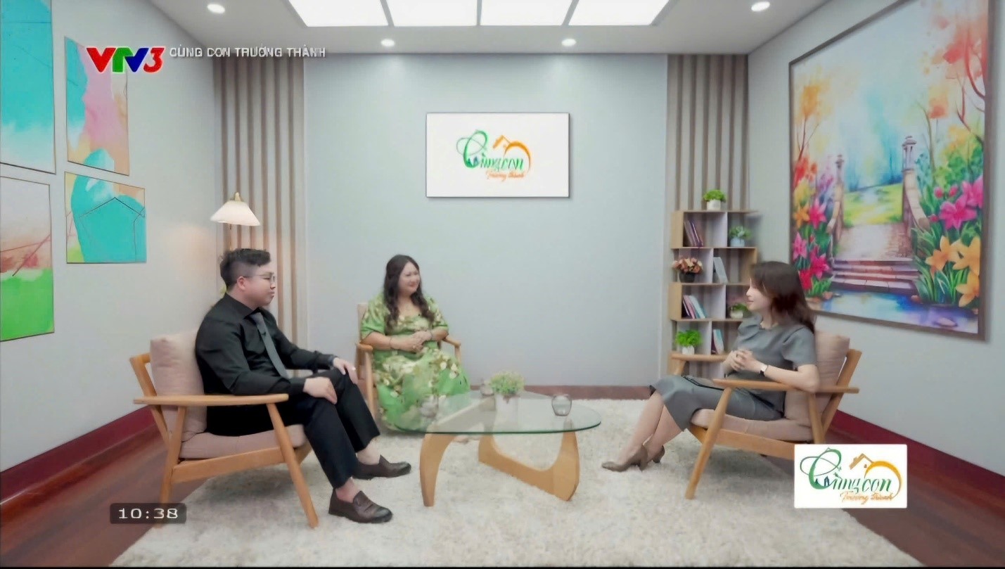 Chuyên gia Robert Tuấn làm khách mời Chương trình “Cùng con trưởng thành” của VTV- Ảnh 7. Chuyên gia Robert Tuấn làm khách mời Chương trình “Cùng con trưởng thành” của VTV- Ảnh 7.