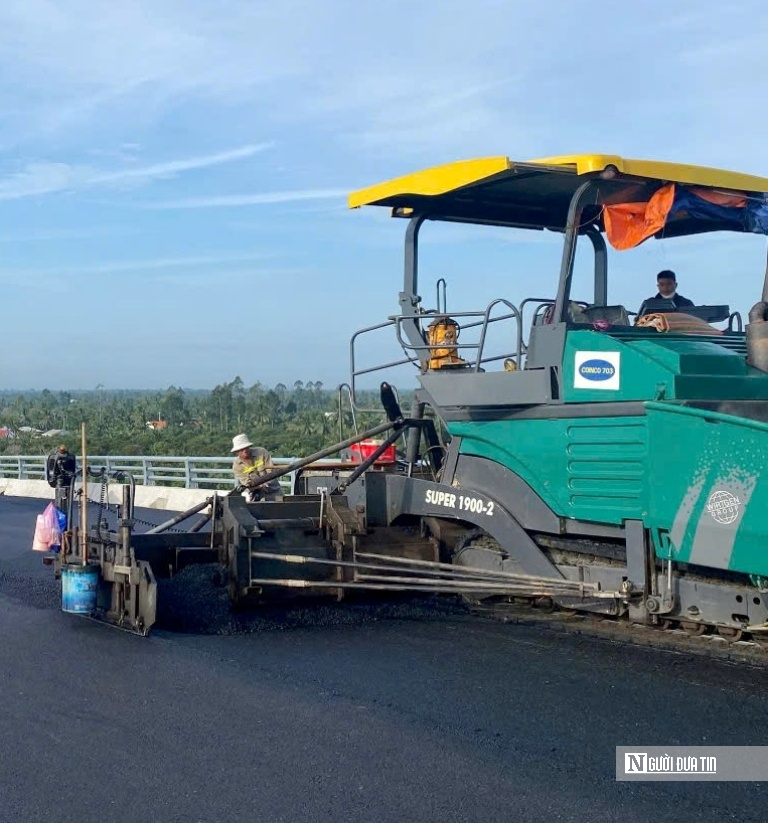 Thêm một “mạch nối” quan trọng cho đồng bằng sông Cửu Long sắp chính thức vận hành- Ảnh 4. Thêm một “mạch nối” quan trọng cho đồng bằng sông Cửu Long sắp chính thức vận hành- Ảnh 4.