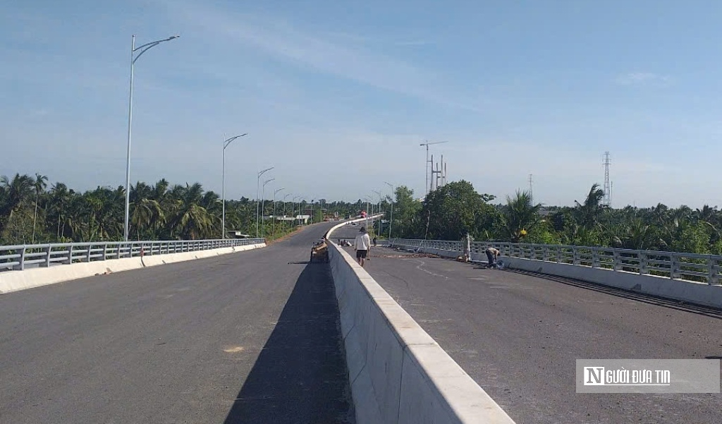 Thêm một “mạch nối” quan trọng cho đồng bằng sông Cửu Long sắp chính thức vận hành- Ảnh 5. Thêm một “mạch nối” quan trọng cho đồng bằng sông Cửu Long sắp chính thức vận hành- Ảnh 5.