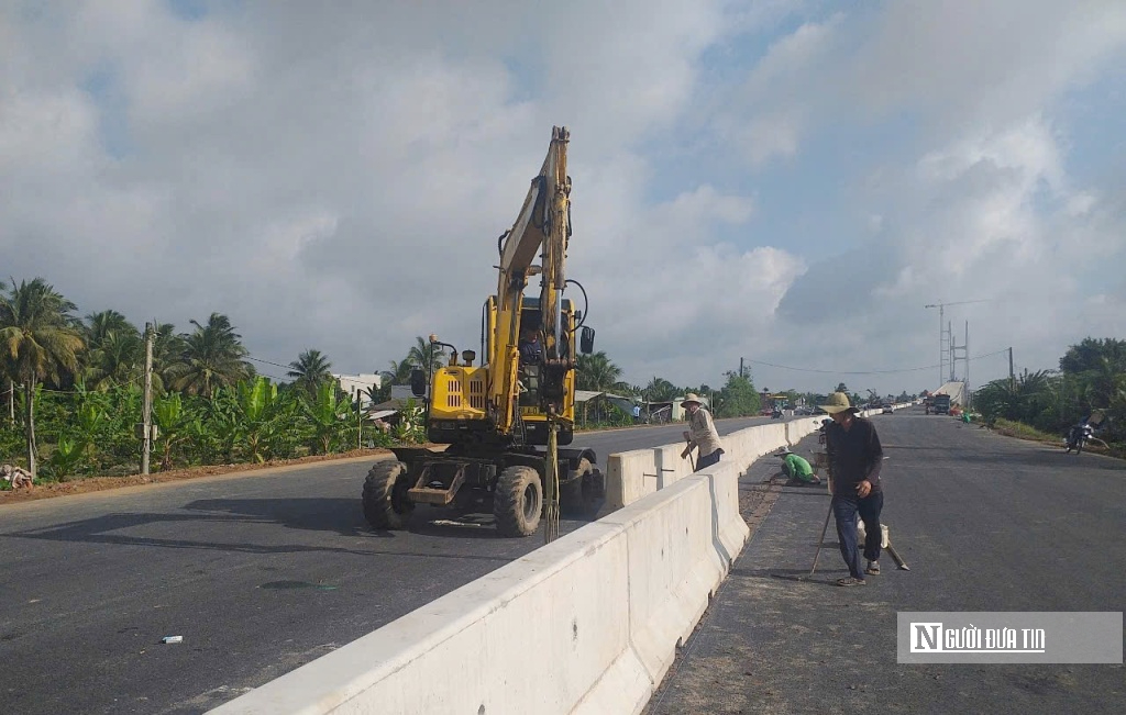Thêm một “mạch nối” quan trọng cho đồng bằng sông Cửu Long sắp chính thức vận hành- Ảnh 6. Thêm một “mạch nối” quan trọng cho đồng bằng sông Cửu Long sắp chính thức vận hành- Ảnh 6.