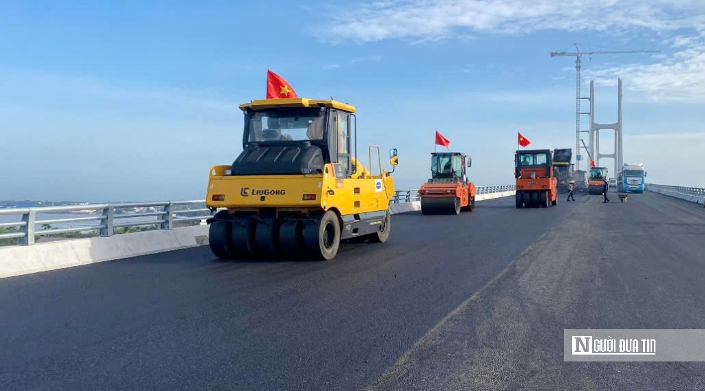Thêm một “mạch nối” quan trọng cho đồng bằng sông Cửu Long sắp chính thức vận hành- Ảnh 10. Thêm một “mạch nối” quan trọng cho đồng bằng sông Cửu Long sắp chính thức vận hành- Ảnh 10.
