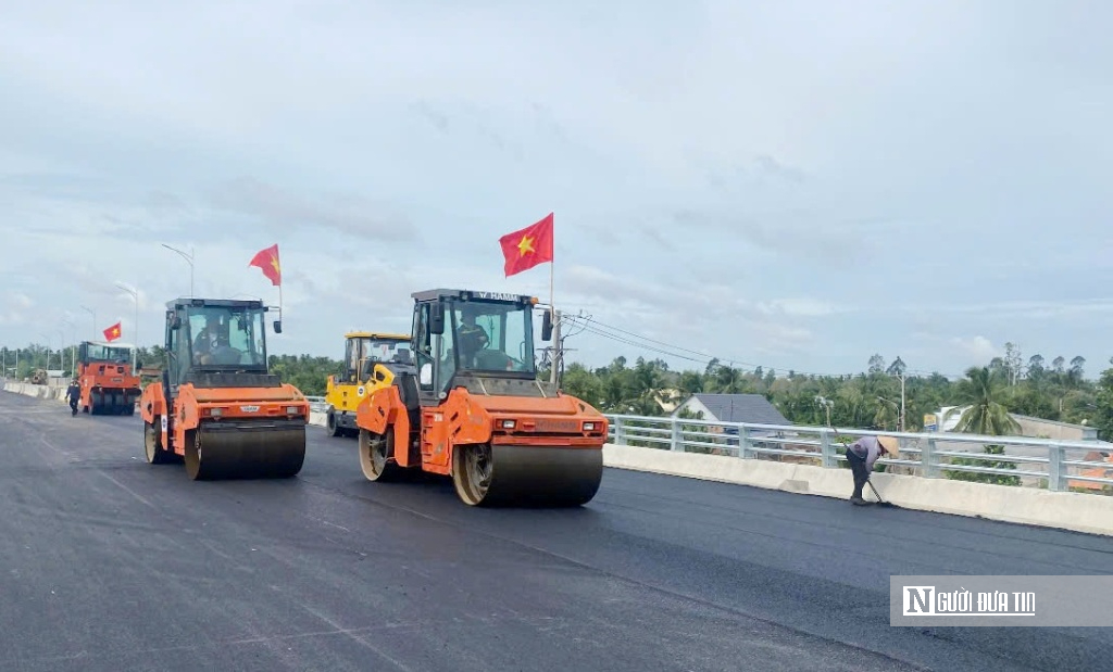 Thêm một “mạch nối” quan trọng cho đồng bằng sông Cửu Long sắp chính thức vận hành- Ảnh 11. Thêm một “mạch nối” quan trọng cho đồng bằng sông Cửu Long sắp chính thức vận hành- Ảnh 11.