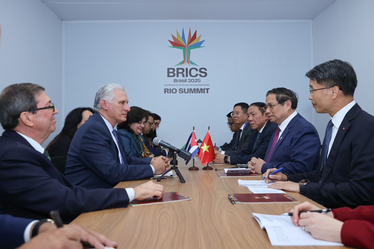 Thủ tướng Phạm Minh Chính hội kiến Bí thư thứ nhất, Chủ tịch nước Cuba- Ảnh 2. Thủ tướng Phạm Minh Chính hội kiến Bí thư thứ nhất, Chủ tịch nước Cuba- Ảnh 2.