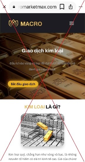 Người phụ nữ bị lừa đảo khi tham gia đầu tư trên sàn giao dịch vàng quốc tế- Ảnh 1. Người phụ nữ bị lừa đảo khi tham gia đầu tư trên sàn giao dịch vàng quốc tế- Ảnh 1.