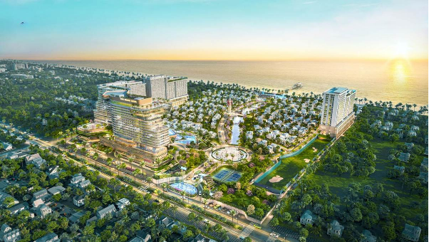 Tiến độ xây dựng ấn tượng của The Maris Vũng Tàu- Ảnh 1. Ảnh có chứa bầu trời, ngoài trời, Nhiếp ảnh trên không, Góc nhìn cao Nội dung do AI tạo ra có thể không chính xác.