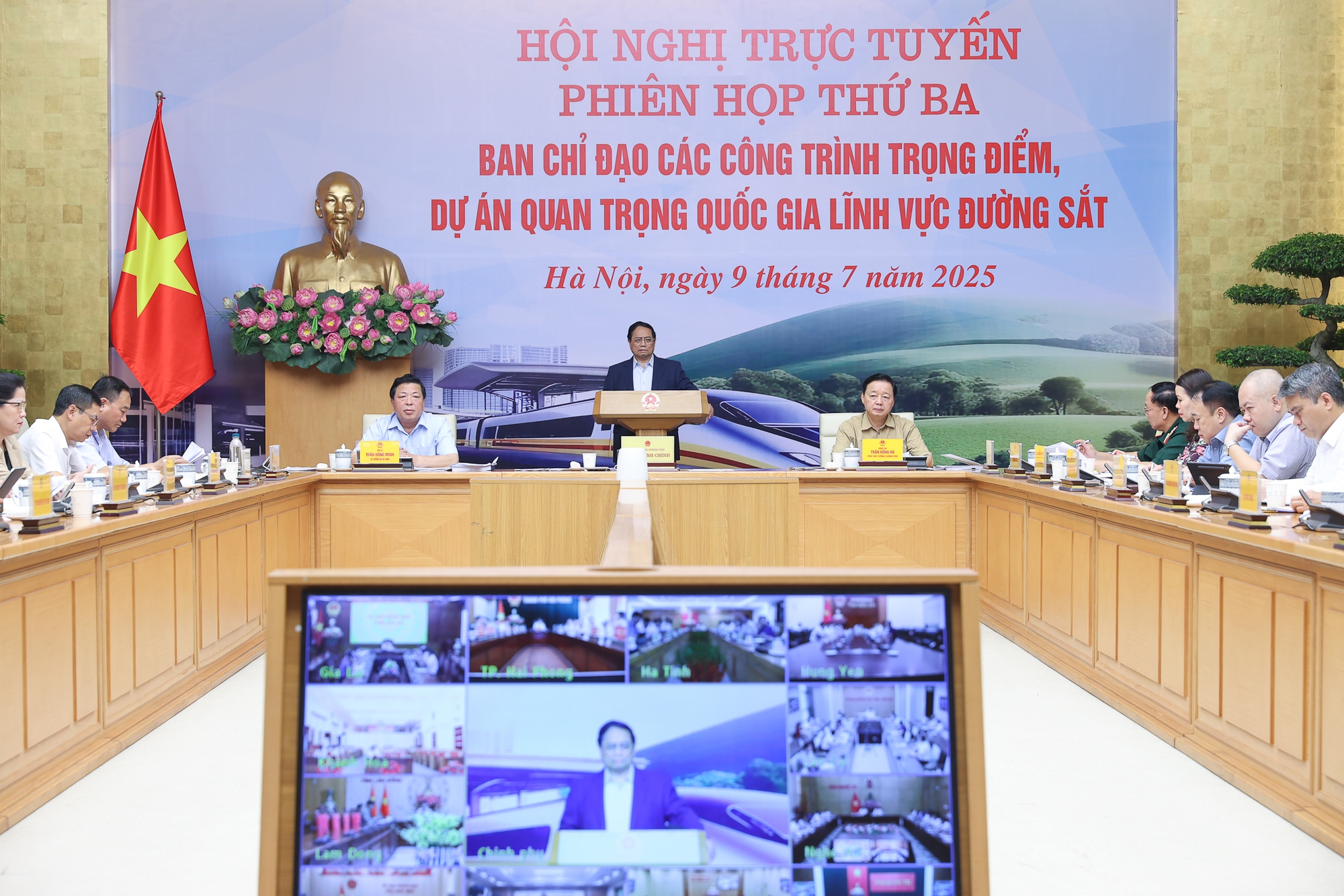 Thủ tướng chủ trì hội nghị về các công trình, dự án đường sắt- Ảnh 2. Thủ tướng chủ trì hội nghị về các công trình, dự án đường sắt- Ảnh 2.