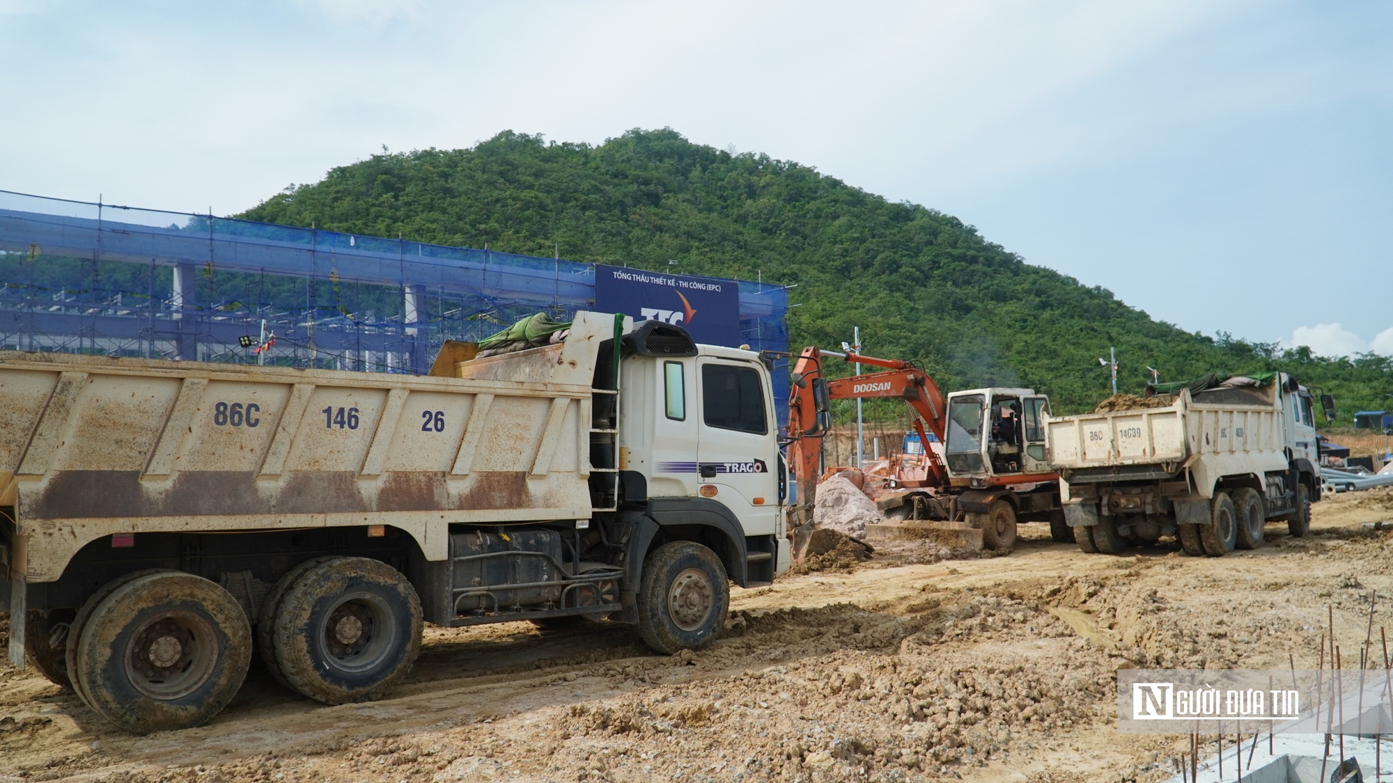 Ngổn ngang công trường dự án Trạm dừng nghỉ cao tốc Vĩnh Hảo – Phan Thiết- Ảnh 5.