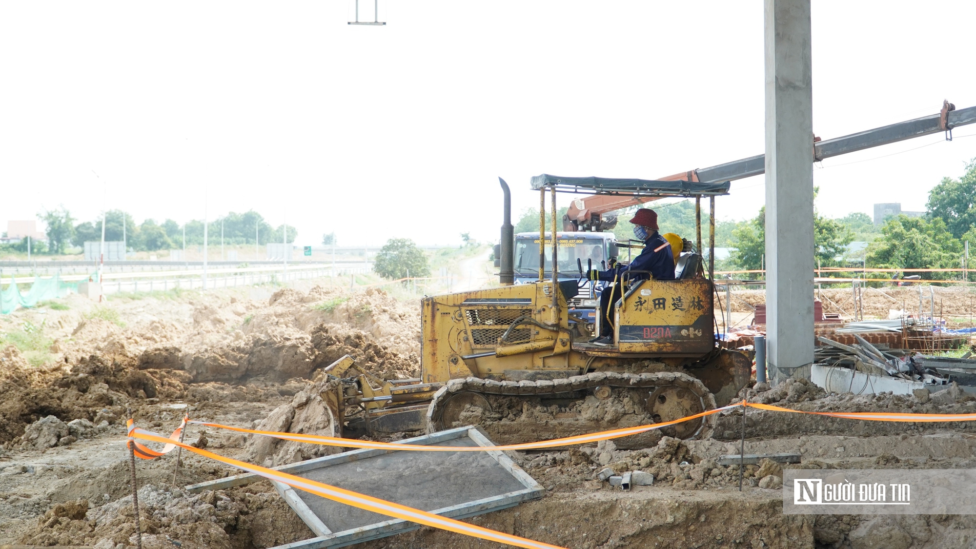 Ngổn ngang công trường dự án Trạm dừng nghỉ cao tốc Vĩnh Hảo – Phan Thiết- Ảnh 8.