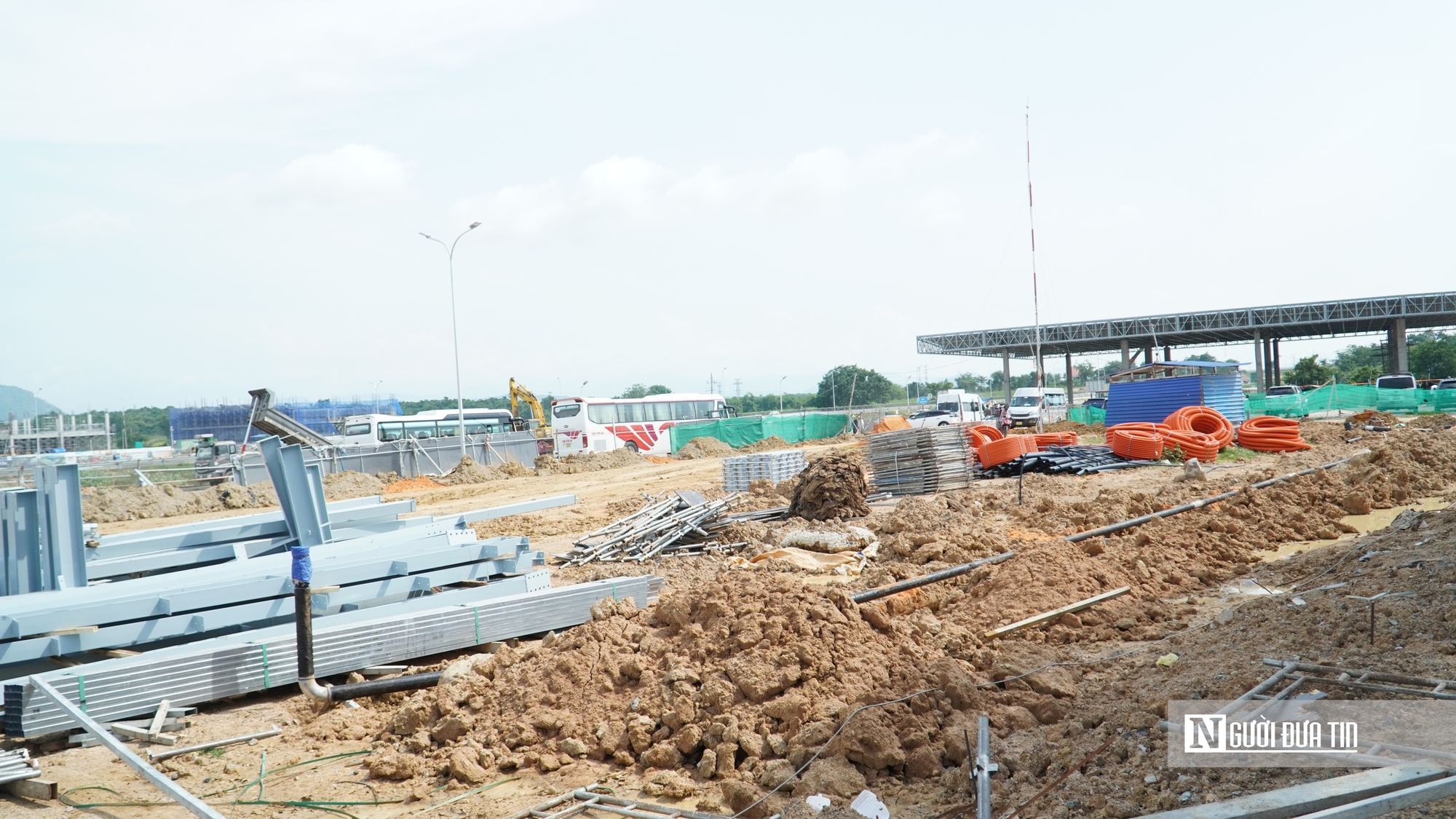 Ngổn ngang công trường dự án Trạm dừng nghỉ cao tốc Vĩnh Hảo – Phan Thiết- Ảnh 11.