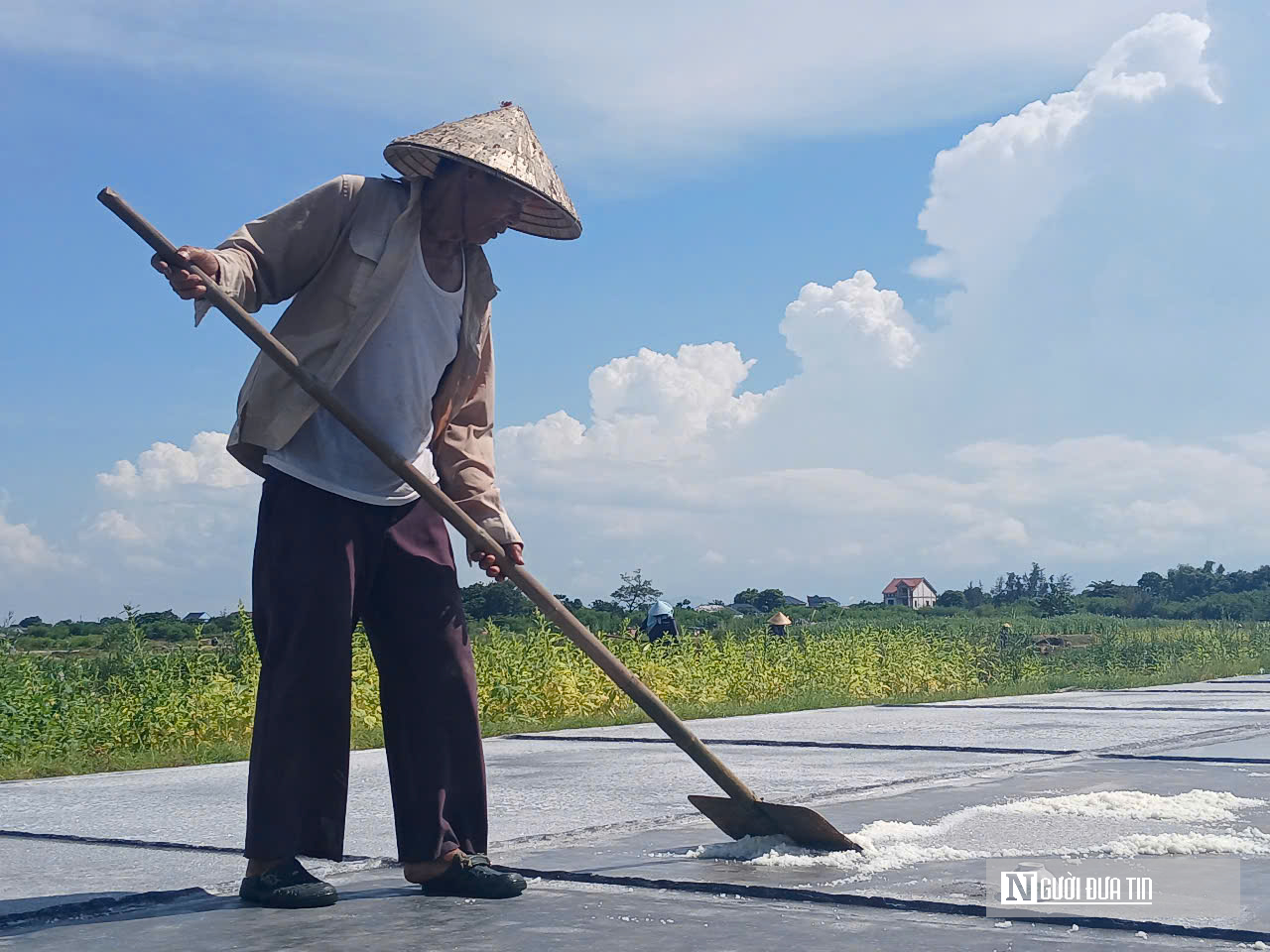Diêm dân miệt mài giữa nắng đỉnh điểm, thu nhập vỏn vẹn 200.000 đồng mỗi ngày- Ảnh 6. Diêm dân miệt mài giữa nắng đỉnh điểm, thu nhập vỏn vẹn 200.000 đồng mỗi ngày- Ảnh 6.