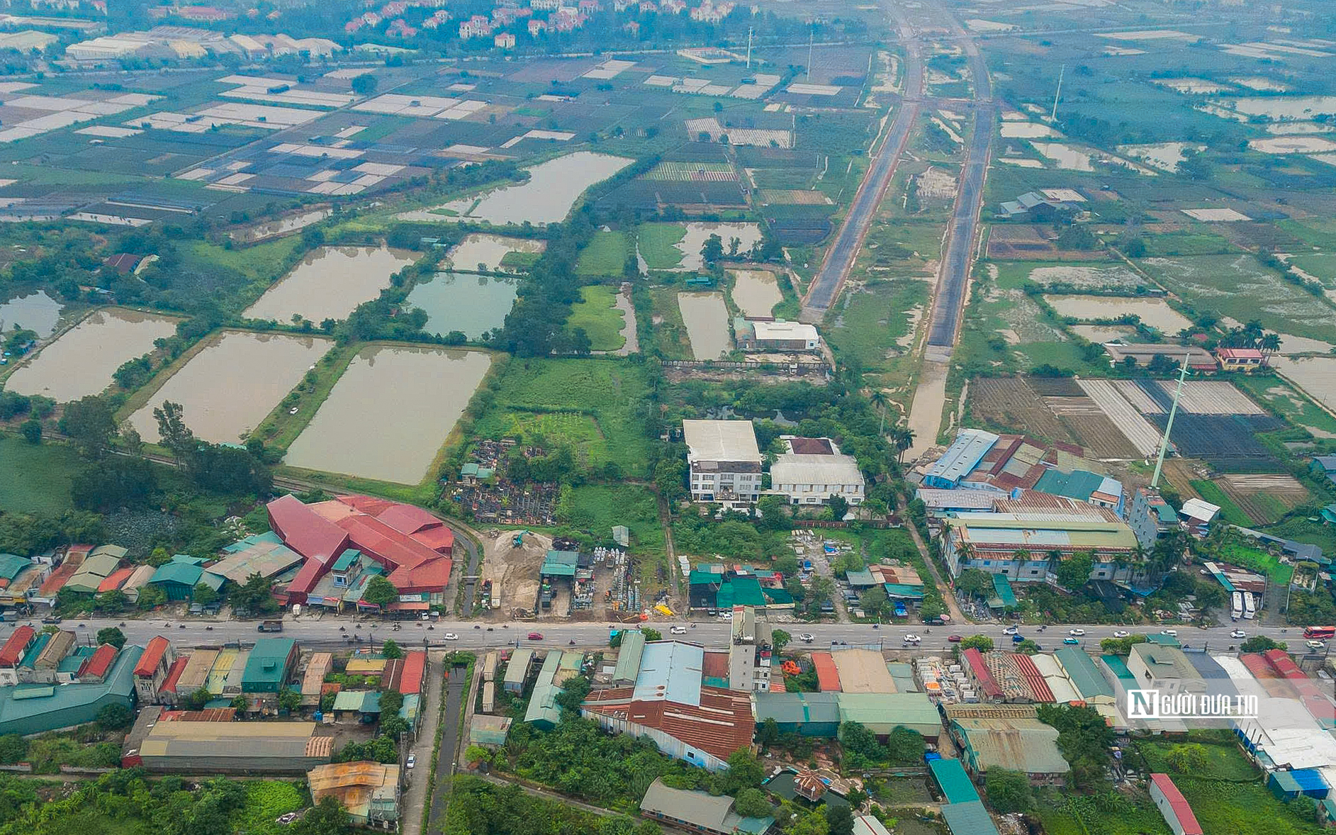 Hà Nội: Hiện trạng tuyến đường nối Ql32 với Vành đai 4 sắp được xây dựng - Ảnh 1.