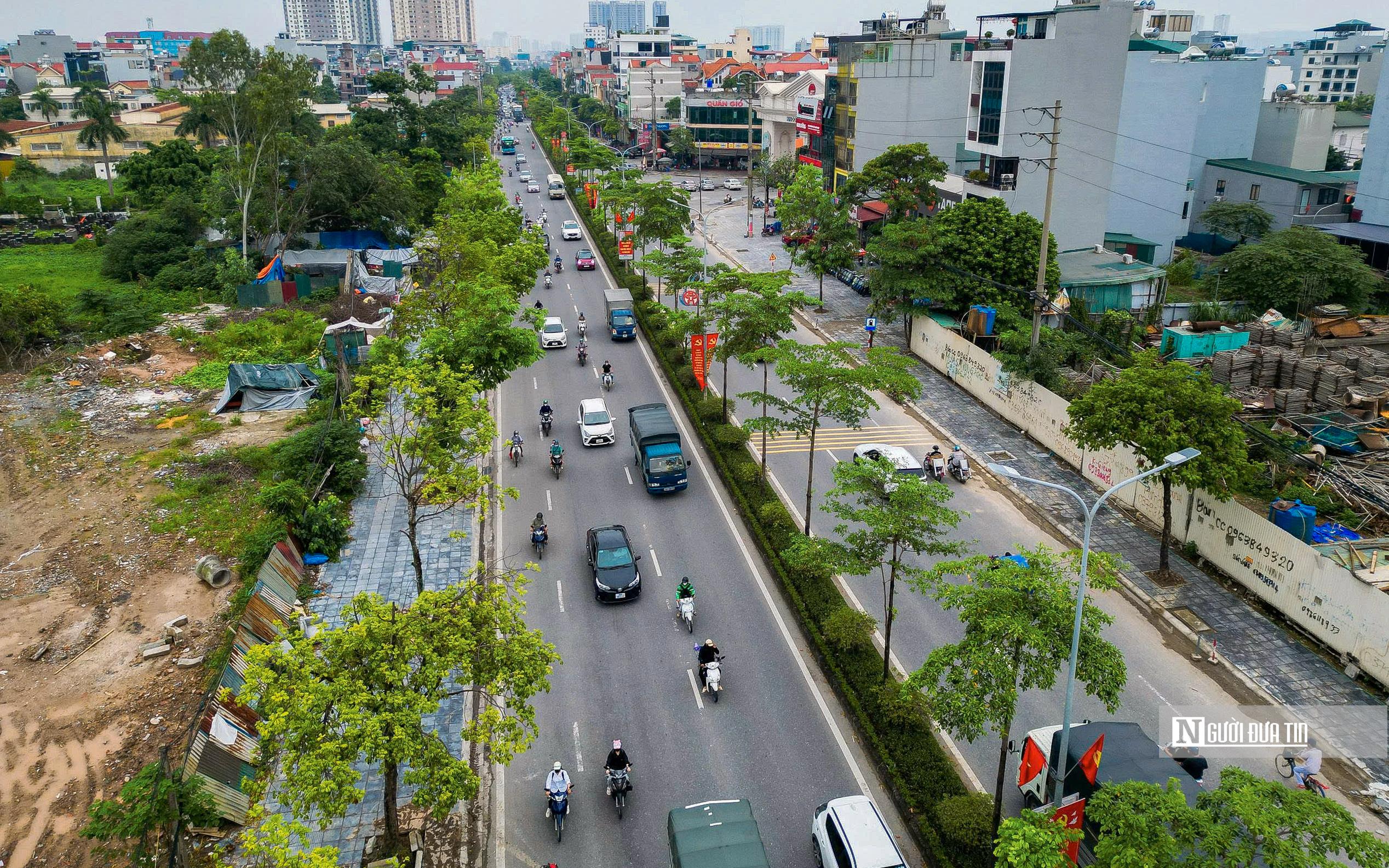 Hà Nội: Hiện trạng tuyến đường nối Ql32 với Vành đai 4 sắp được xây dựng - Ảnh 5.
