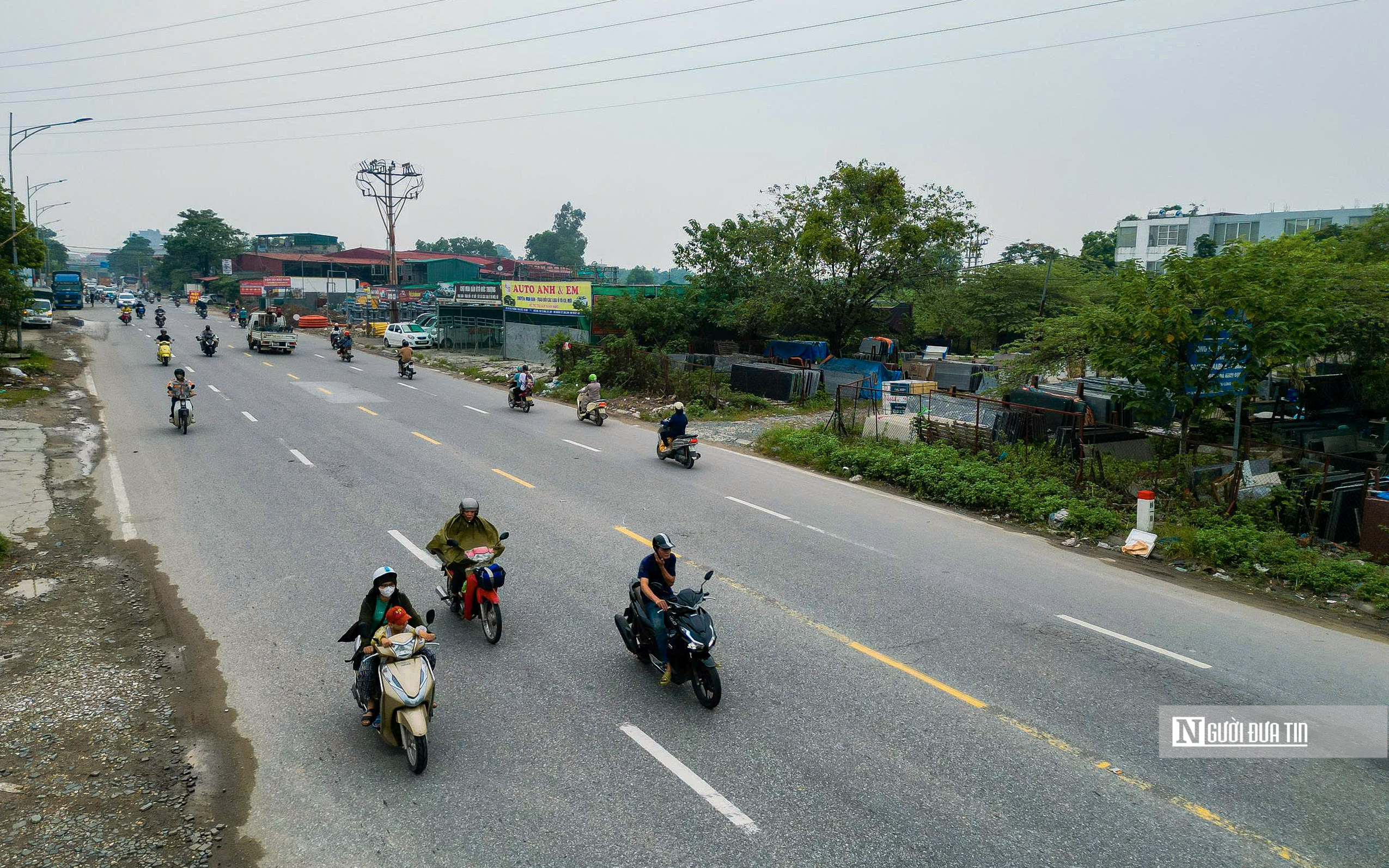 Hà Nội: Hiện trạng tuyến đường nối Ql32 với Vành đai 4 sắp được xây dựng - Ảnh 10.