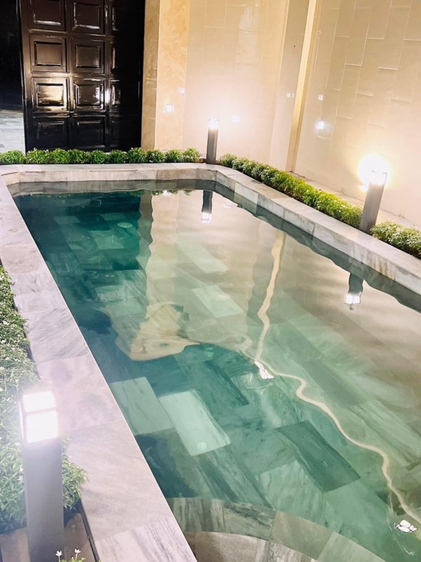 Không gian xa hoa bên trong tổ ấm tiền tỷ, rộng 600m2 của Lệ Quyên và Lâm Bảo Châu - Ảnh 4.