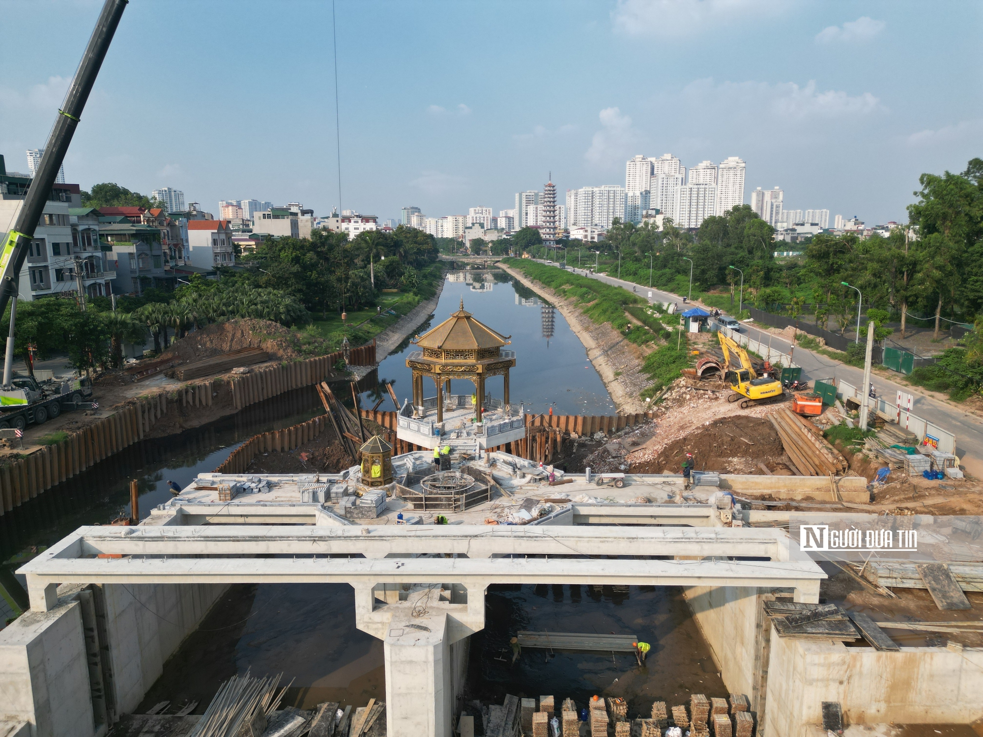 Hà Nội: Dòng sông "chết” vẫn ngổn ngang trước hạn chót đề ra- Ảnh 7. Hà Nội: Dòng sông "chết” vẫn ngổn ngang trước hạn chót đề ra- Ảnh 7.