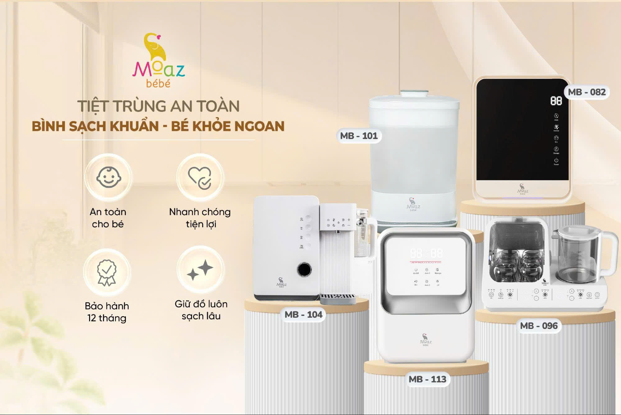 Moaz BéBé ra mắt loạt sản phẩm mới hỗ trợ mẹ chăm con dễ dàng hơn - Ảnh 1.