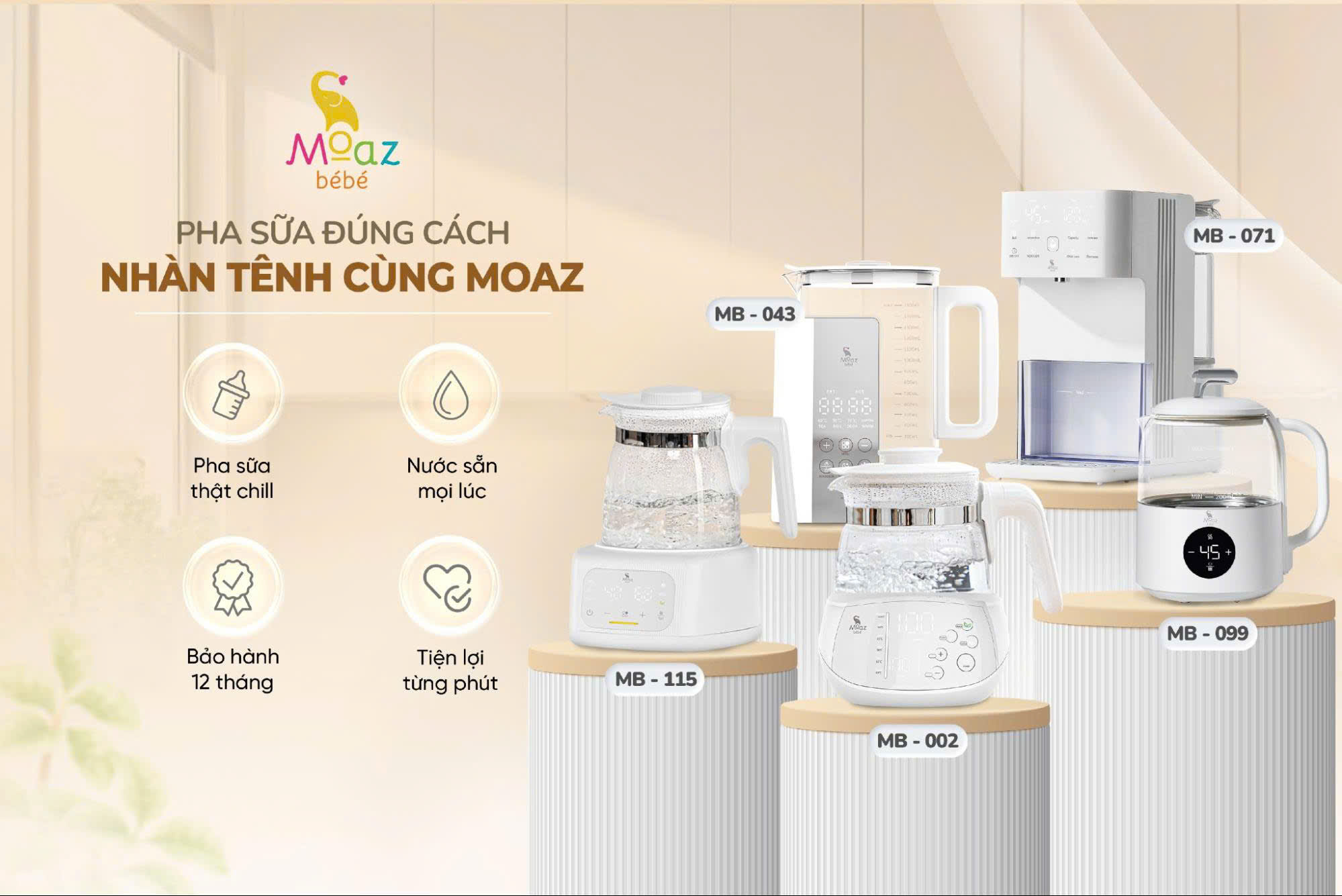 Moaz BéBé ra mắt loạt sản phẩm mới hỗ trợ mẹ chăm con dễ dàng hơn - Ảnh 4.