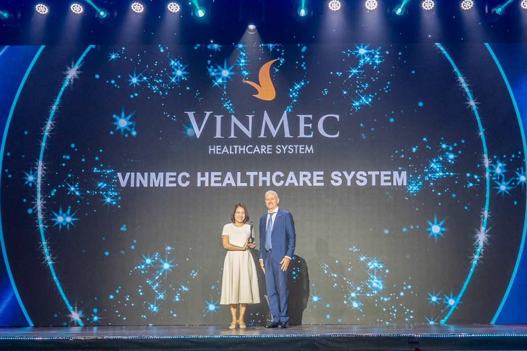 Vinmec lần thứ hai nhận cú đúp giải thưởng tại HR Asia Awards 2025 - Ảnh 1.