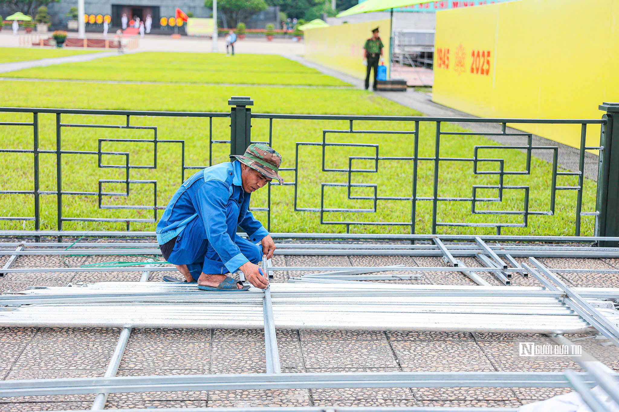 Cập nhật tiến độ hệ thống khán đài phục vụ đại lễ 2/9- Ảnh 6.