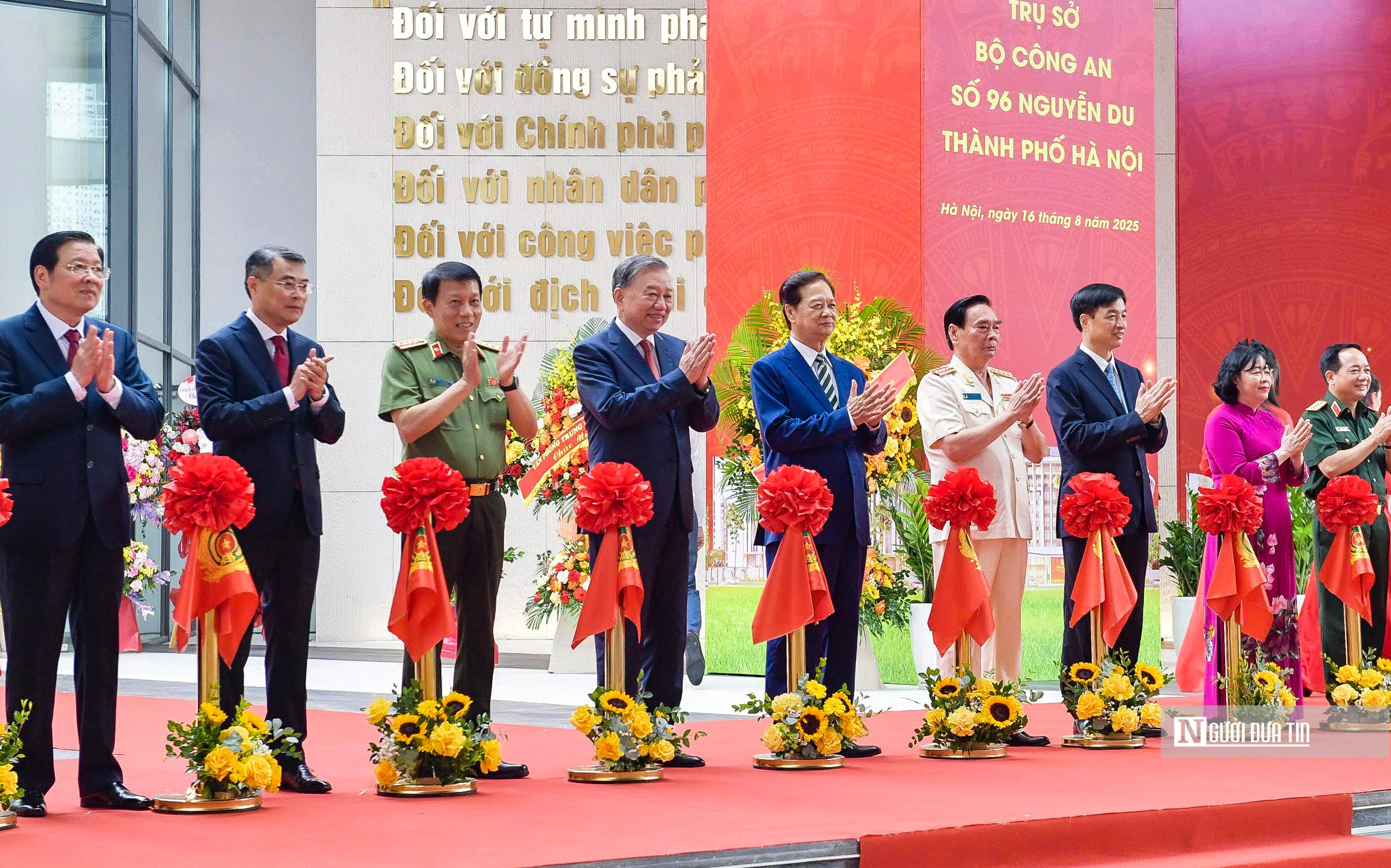 Tổng Bí thư Tô Lâm dự khánh thành trụ sở Bộ Công an- Ảnh 2.