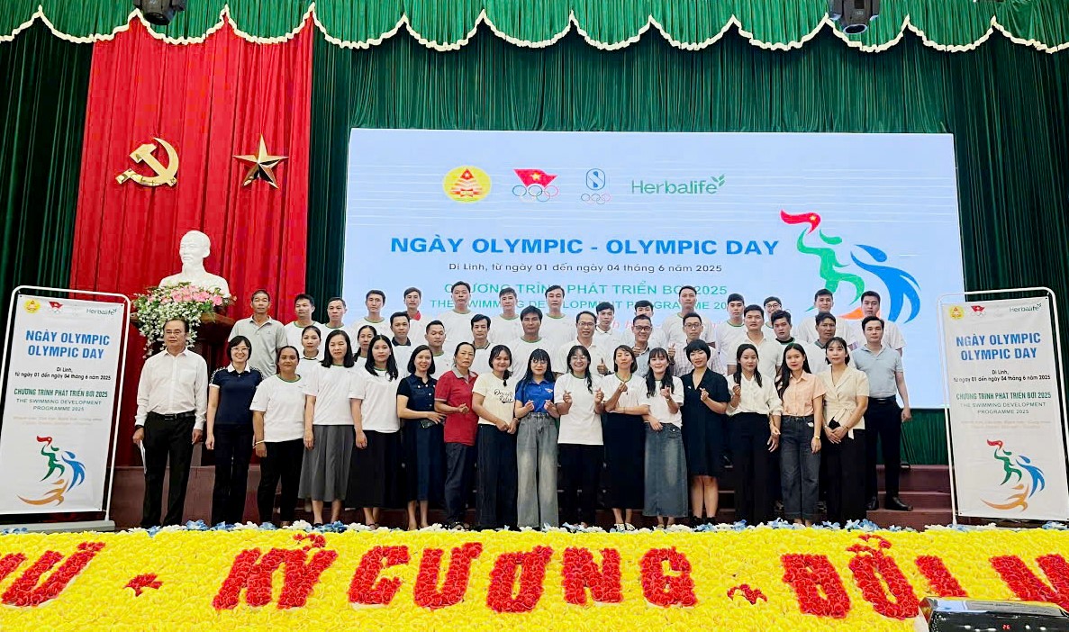 Herbalife Việt Nam phối hợp cùng Ủy ban Olympic Việt Nam tổ chức chuỗi Ngày Olympic trên toàn quốc - Ảnh 1.