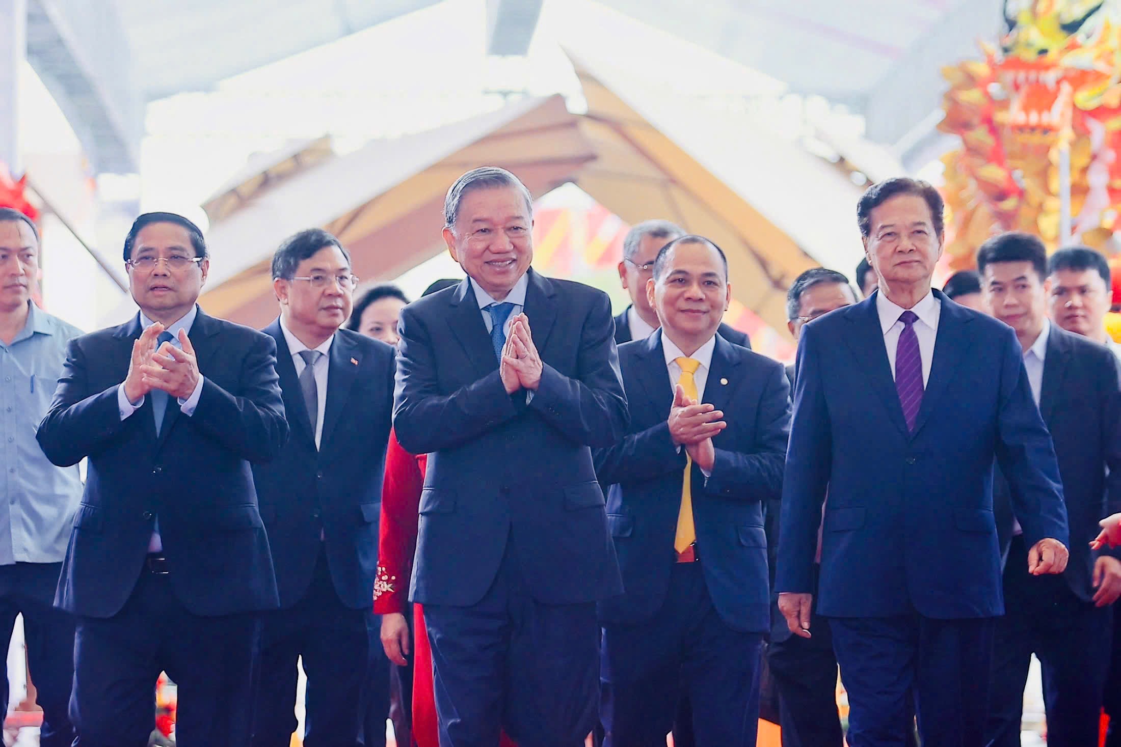 Vingroup đồng loạt khánh thành, khởi công 6 công trình trọng điểm chào mừng 80 năm Quốc khánh - Ảnh 1.