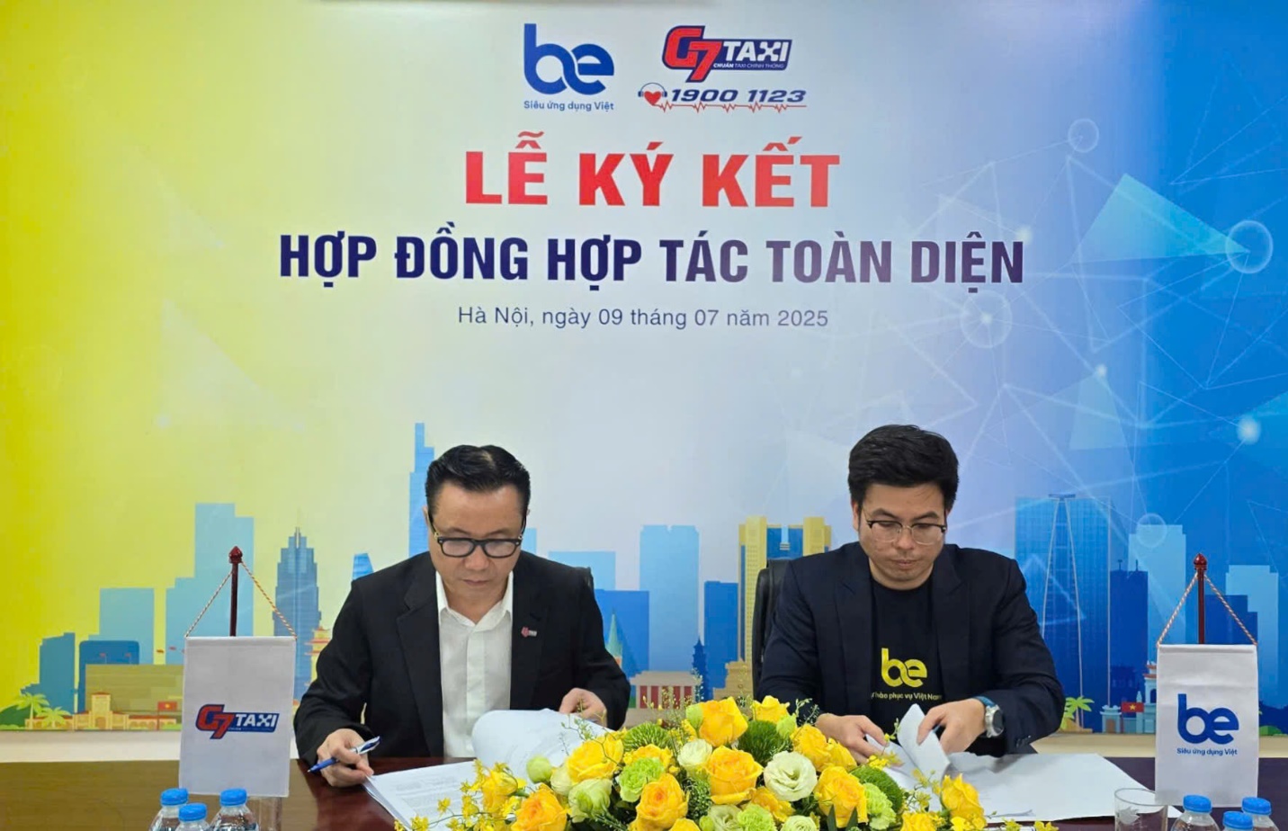 G7 Taxi và Be Group ký kết hợp tác chiến lược – Mở rộng mạng lưới, nâng tầm trải nghiệm dịch vụ vận chuyển - Ảnh 1.