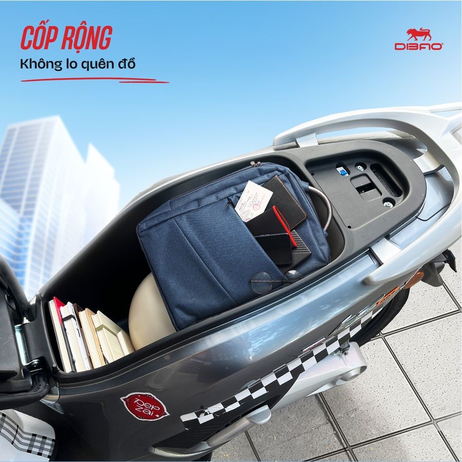 Đánh giá xe máy điện Dibao LS007 Form dáng SH - Ảnh 5.