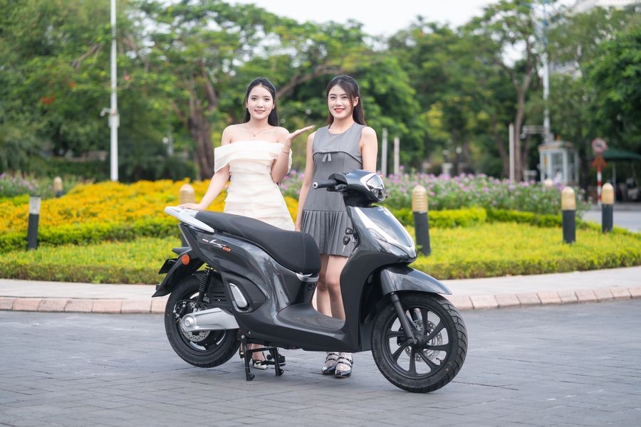 Đánh giá xe máy điện Dibao LS007 Form dáng SH - Ảnh 10.