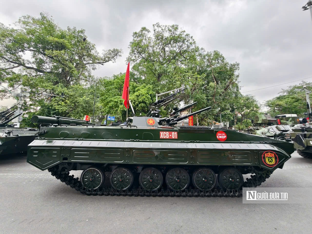 Ngắm dàn khí tài tham gia diễu binh, diễu hành về trung tâm Hà Nội- Ảnh 4.