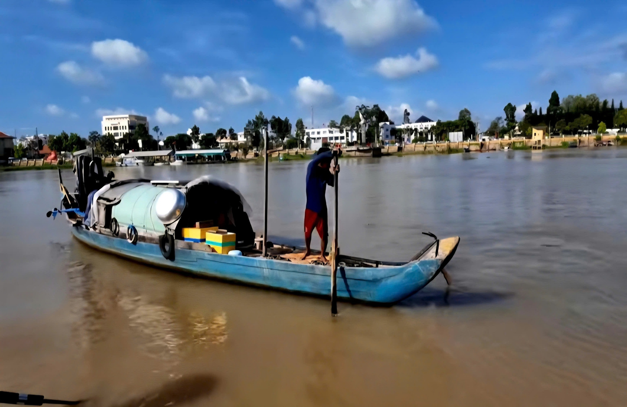 "Cần câu cơm" của nông dân miền Tây trên cánh đồng nước trắng- Ảnh 2.