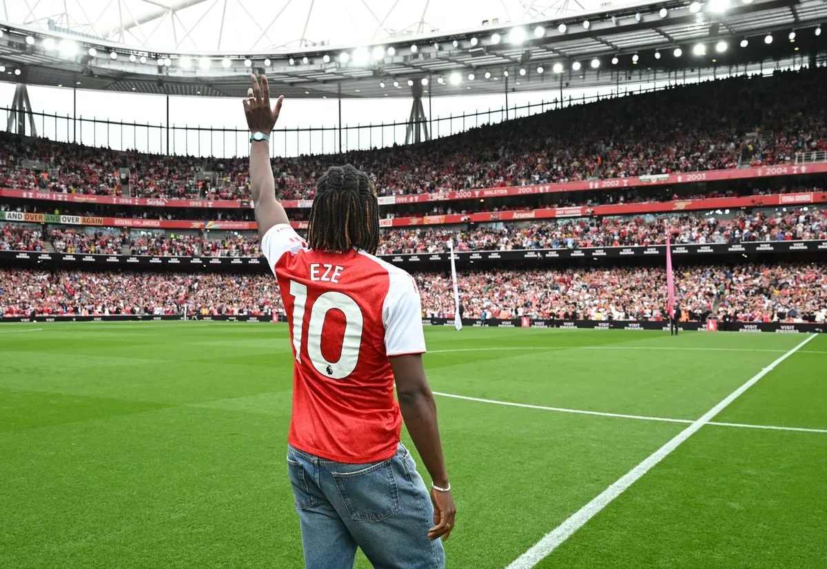 Henry gửi lời nhắn đặc biệt tới tân binh Eberechi Eze của Arsenal - Ảnh 1. Henry gửi lời nhắn đặc biệt tới tân binh Eberechi Eze của Arsenal - Ảnh 1.