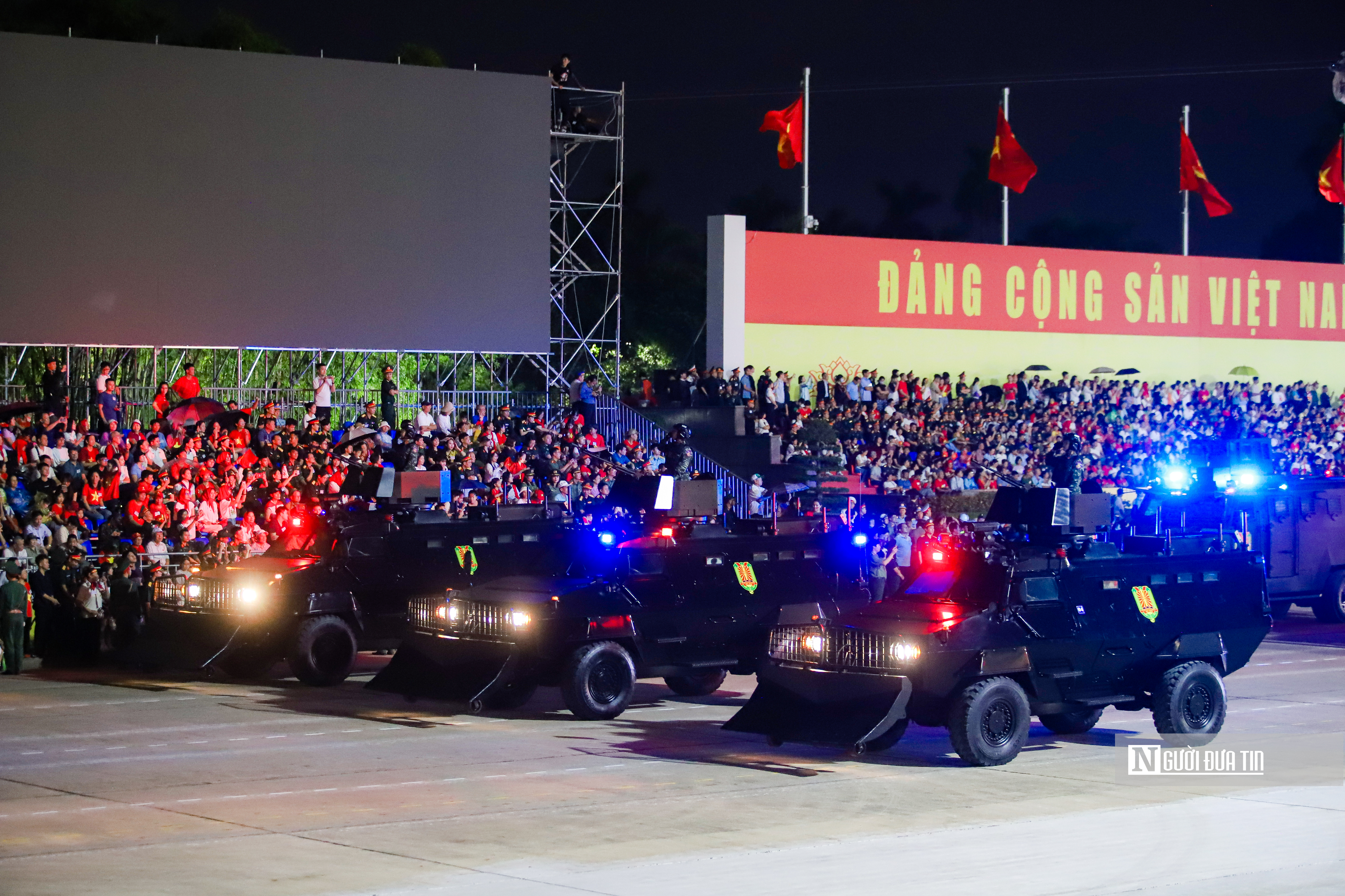 Dàn khí tài, khối xe đặc chủng xuất hiện tại tổng hợp luyện diễu binh, diễu hành A80 - Ảnh 6.