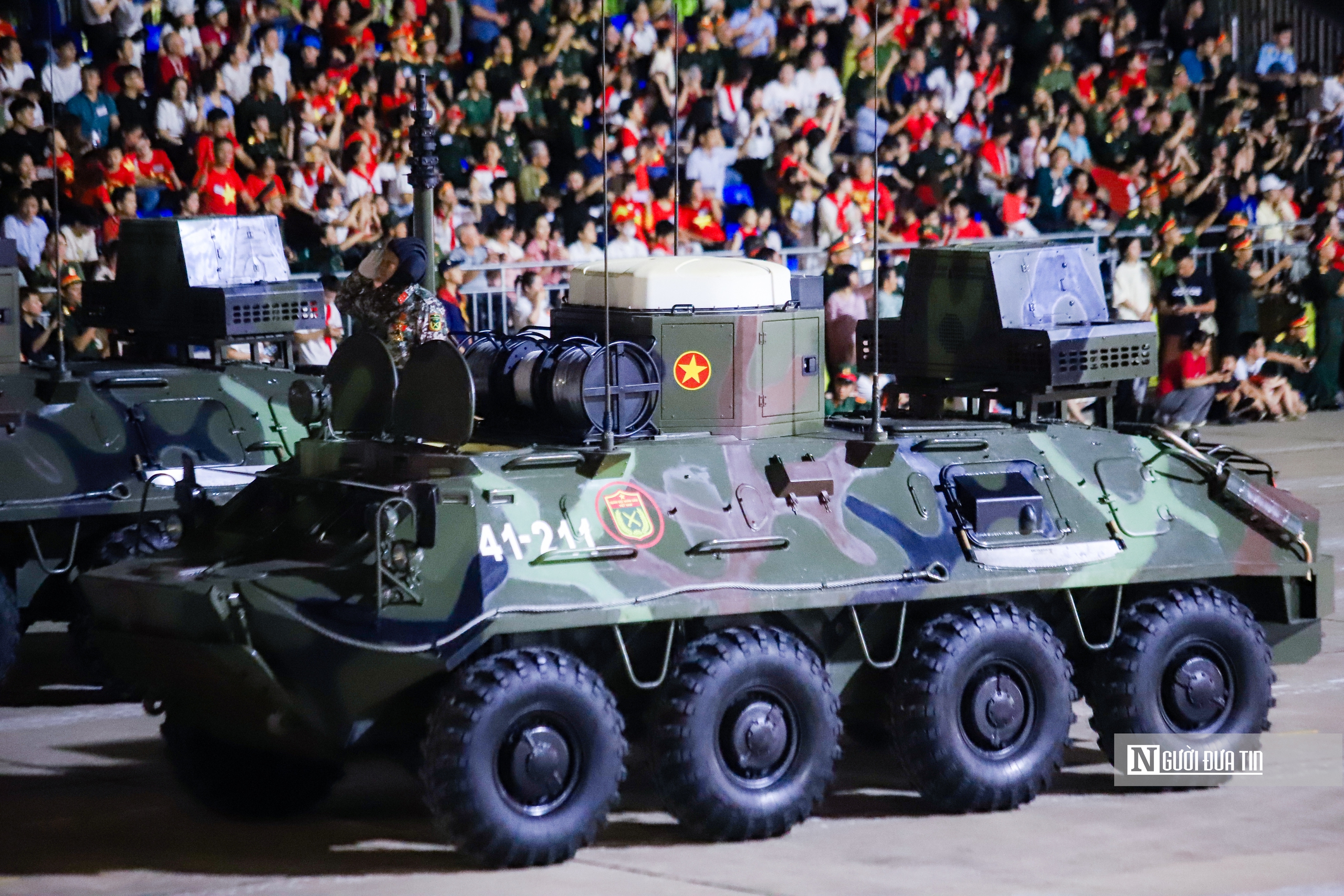 Dàn khí tài, xe tăng hiện đại tham gia tổng hợp luyện diễu binh A80- Ảnh 18. Dàn khí tài, xe tăng hiện đại tham gia tổng hợp luyện diễu binh A80- Ảnh 18.
