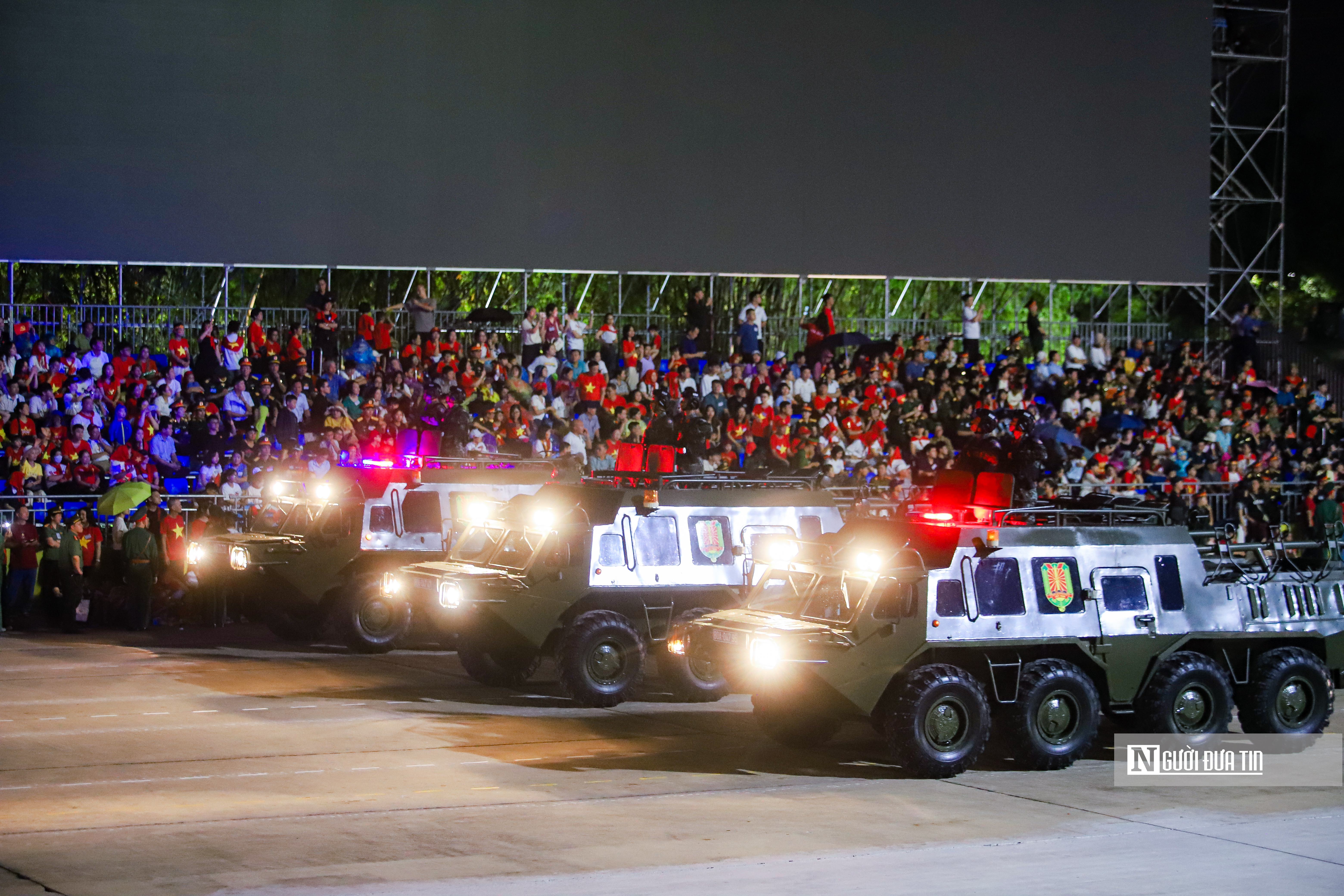 Dàn khí tài, khối xe đặc chủng xuất hiện tại tổng hợp luyện diễu binh, diễu hành A80 - Ảnh 12.