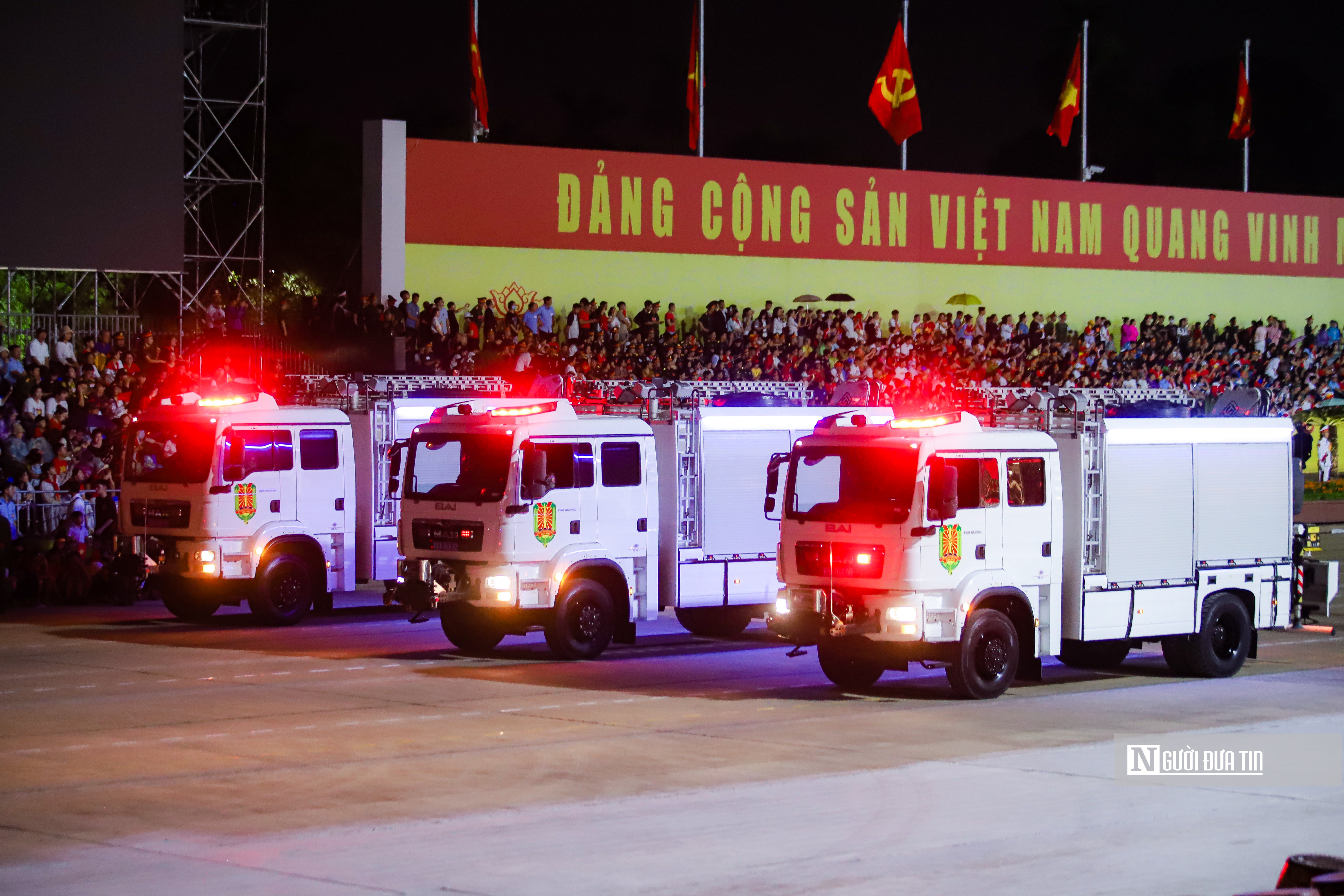 Dàn khí tài, khối xe đặc chủng xuất hiện tại tổng hợp luyện diễu binh, diễu hành A80 - Ảnh 14.