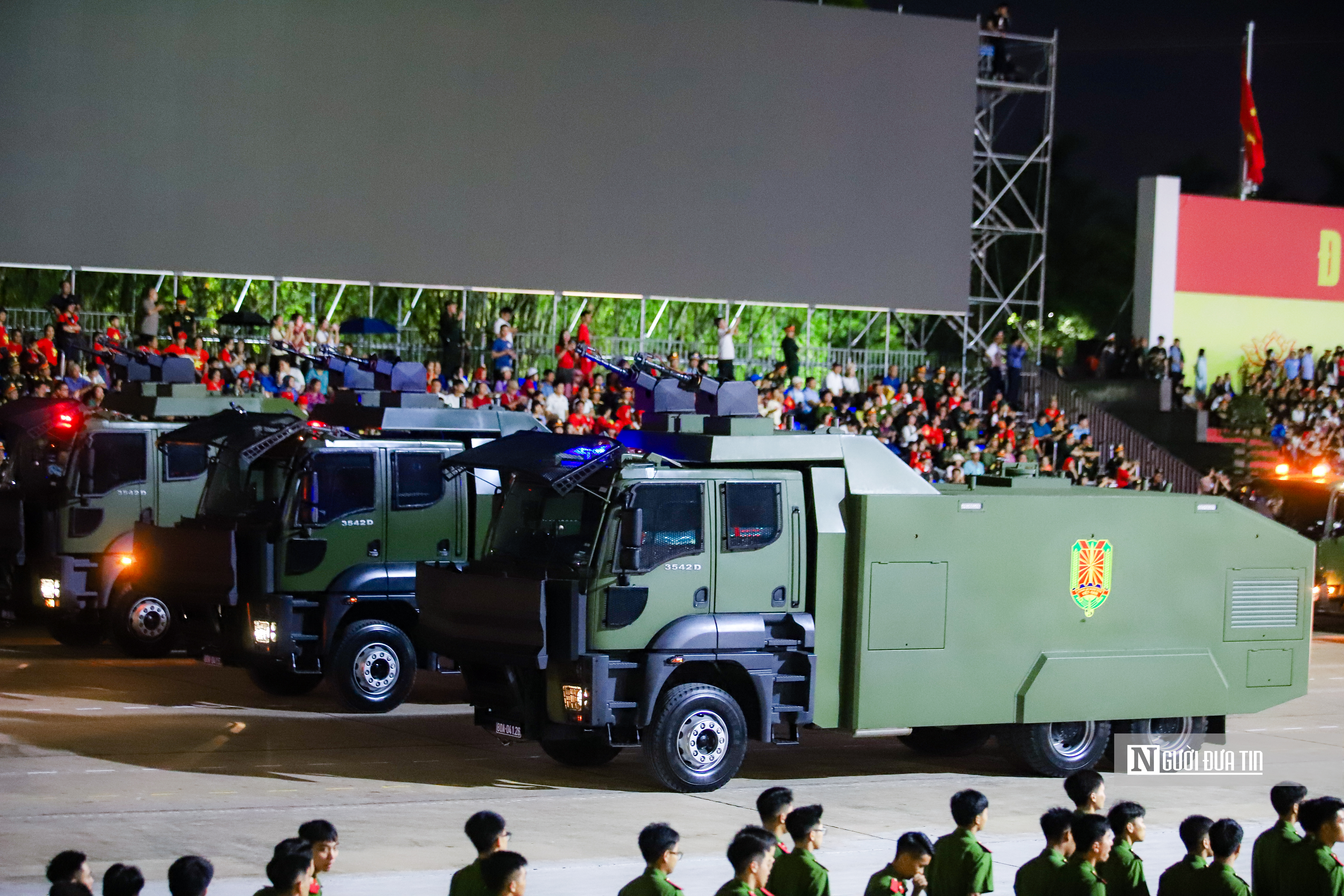 Dàn khí tài, khối xe đặc chủng xuất hiện tại tổng hợp luyện diễu binh, diễu hành A80 - Ảnh 7.