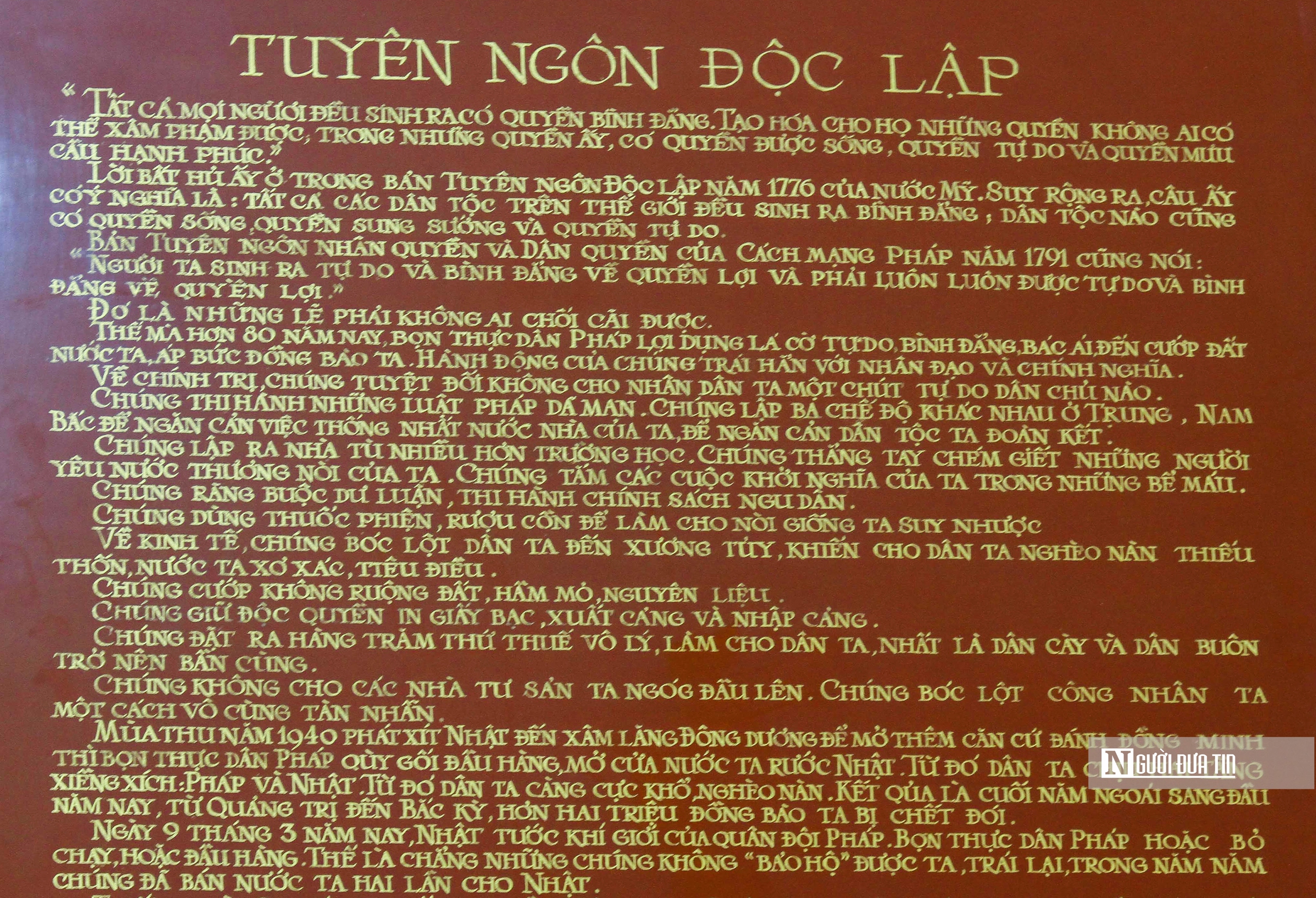 Bên trong căn nhà Chủ tịch Hồ Chí Minh soạn thảo “Tuyên ngôn Độc lập” - Ảnh 13.