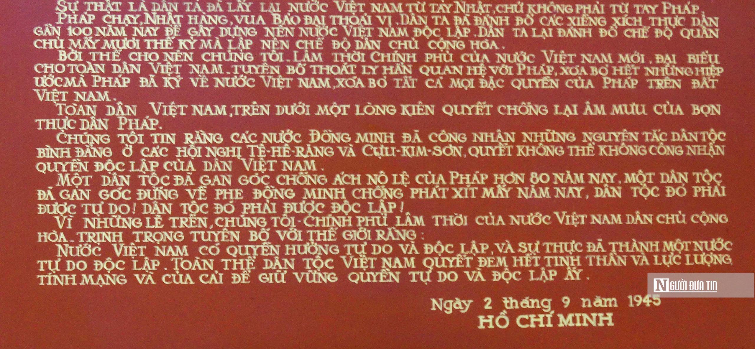 Bên trong căn nhà Chủ tịch Hồ Chí Minh soạn thảo “Tuyên ngôn Độc lập” - Ảnh 15.
