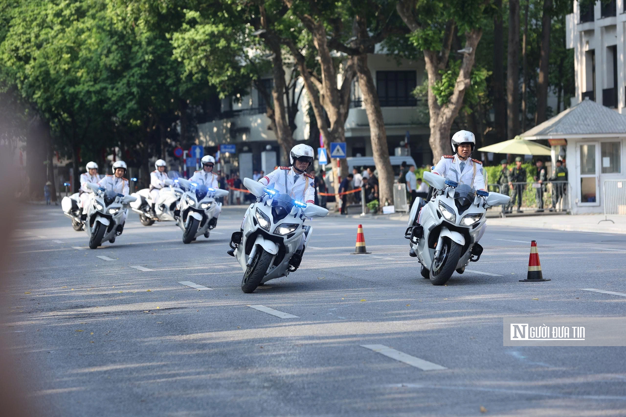 Hà Nội: Điều chỉnh thời gian cấm đường trong ngày sơ duyệt diễu binh- Ảnh 1.