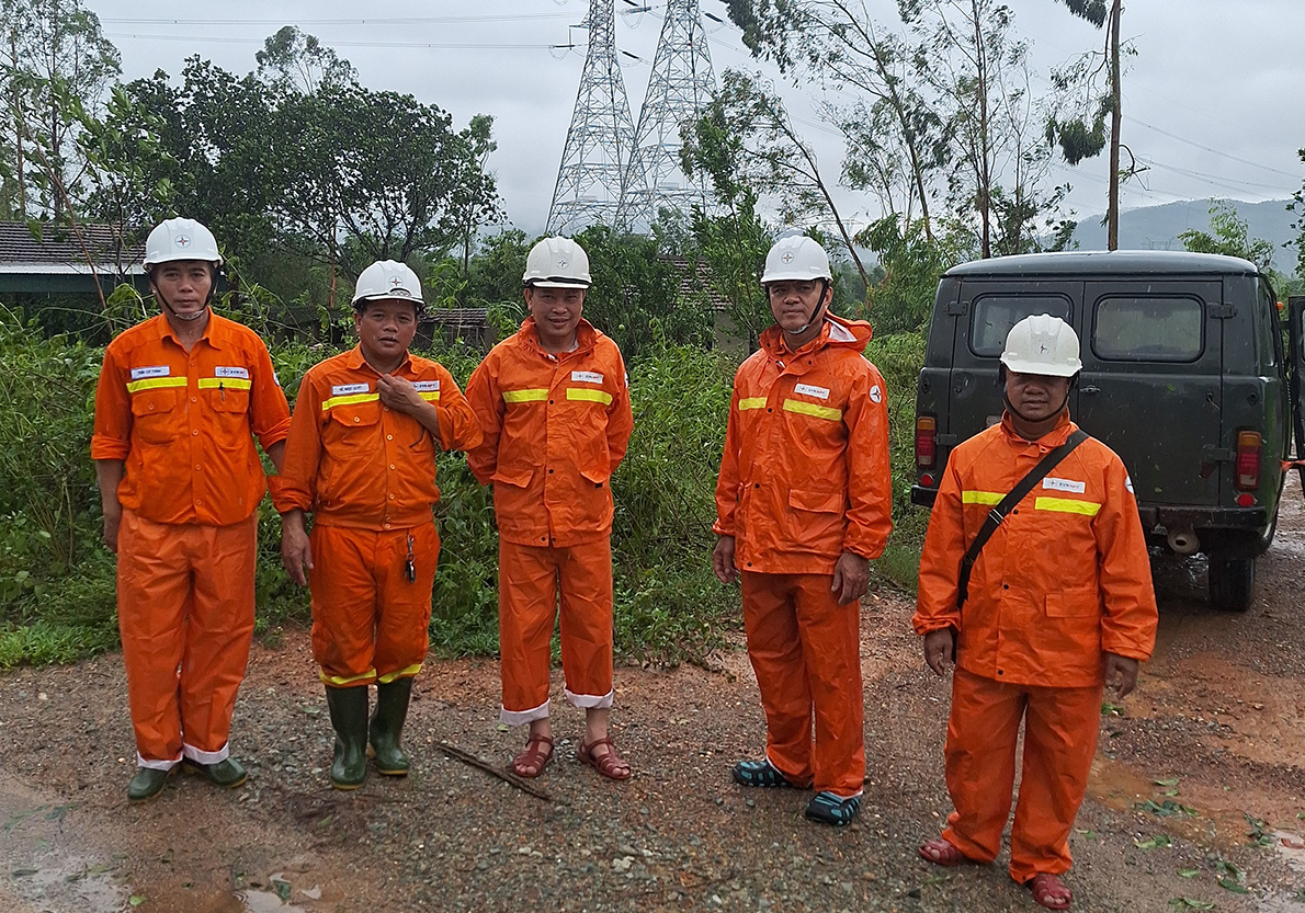 Thông tin về ảnh hưởng của bão số 5 (Kajiki) đến tình hình cấp điện- Ảnh 1.