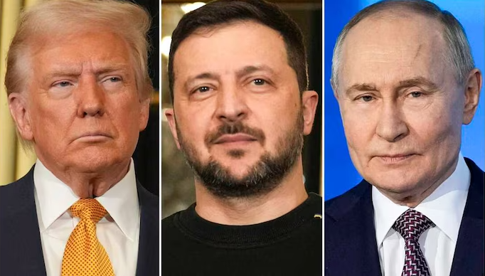 Ông Trump không chắc ông Putin và ông Zelensky có gặp nhau hay không - Ảnh 1.