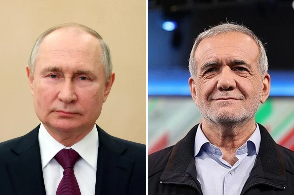 Điện đàm với ông Putin, Tổng thống Iran Pezeshkian tái khẳng định một điều- Ảnh 1. Điện đàm với ông Putin, Tổng thống Iran Pezeshkian tái khẳng định một điều- Ảnh 1.