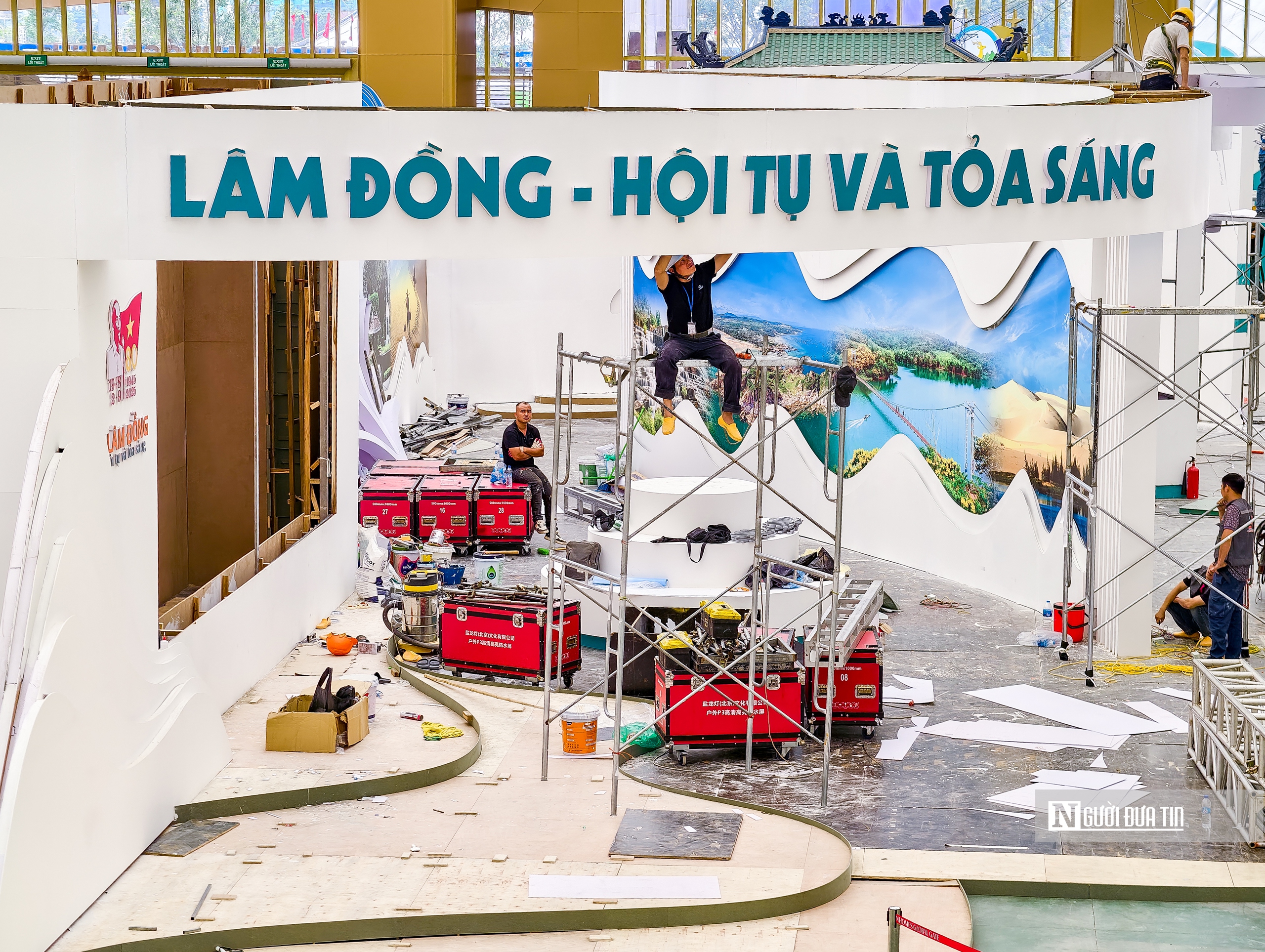 Bên trong triển lãm thành tựu đất nước trước ngày khai mạc- Ảnh 22. Bên trong triển lãm thành tựu đất nước trước ngày khai mạc- Ảnh 22.