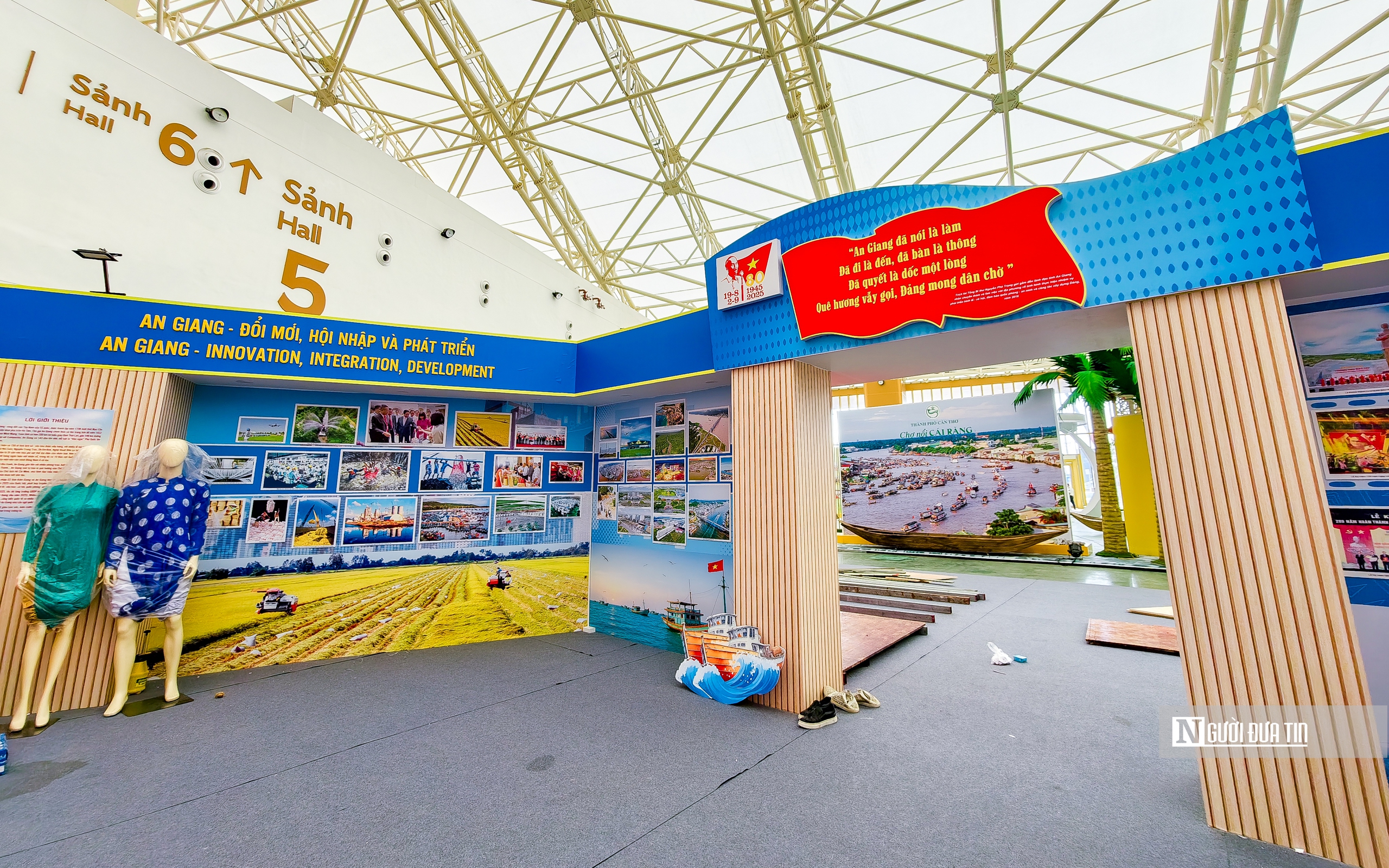 Bên trong triển lãm thành tựu đất nước trước ngày khai mạc- Ảnh 10. Bên trong triển lãm thành tựu đất nước trước ngày khai mạc- Ảnh 10.