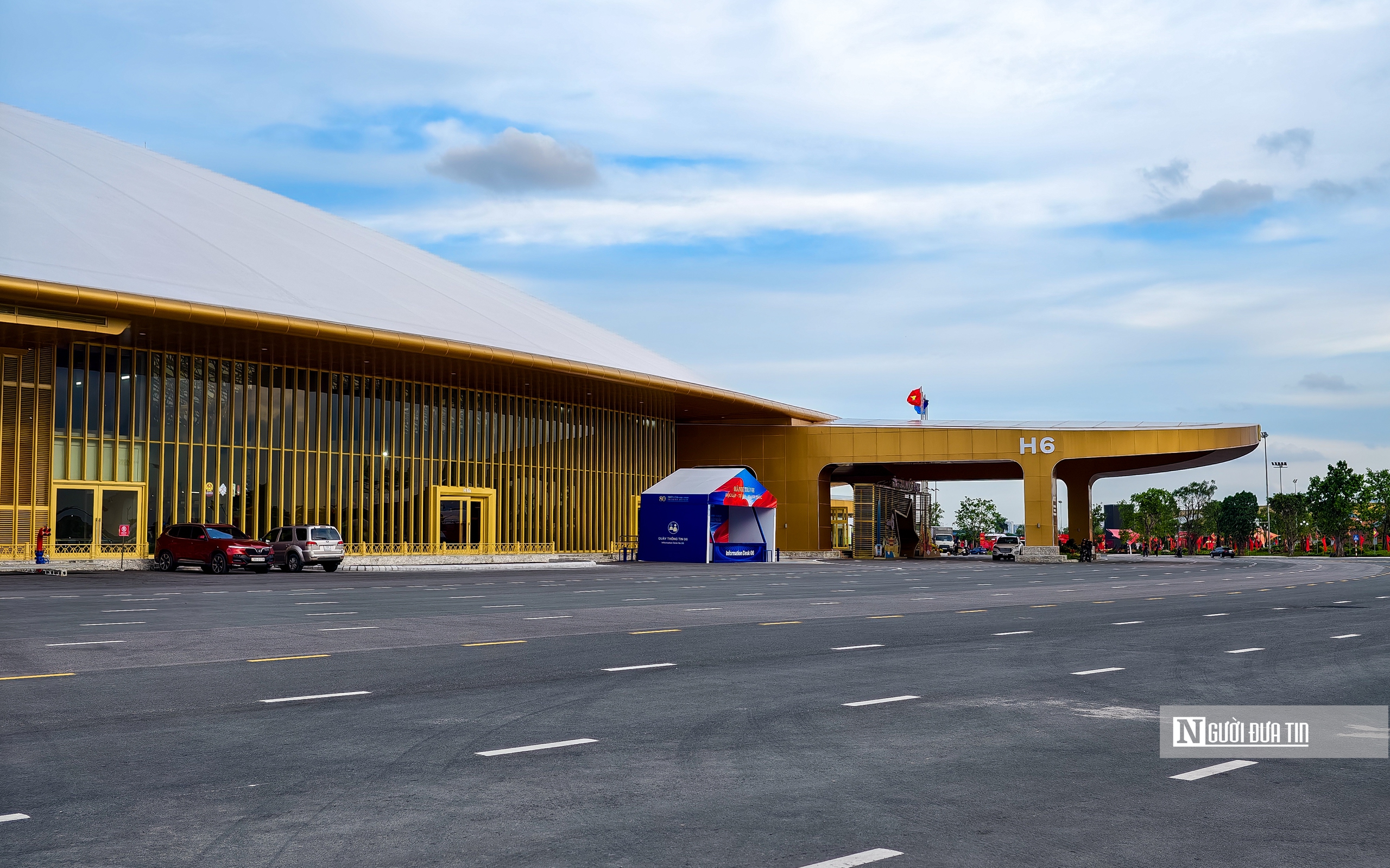 Bên trong triển lãm thành tựu đất nước trước ngày khai mạc- Ảnh 3. Bên trong triển lãm thành tựu đất nước trước ngày khai mạc- Ảnh 3.