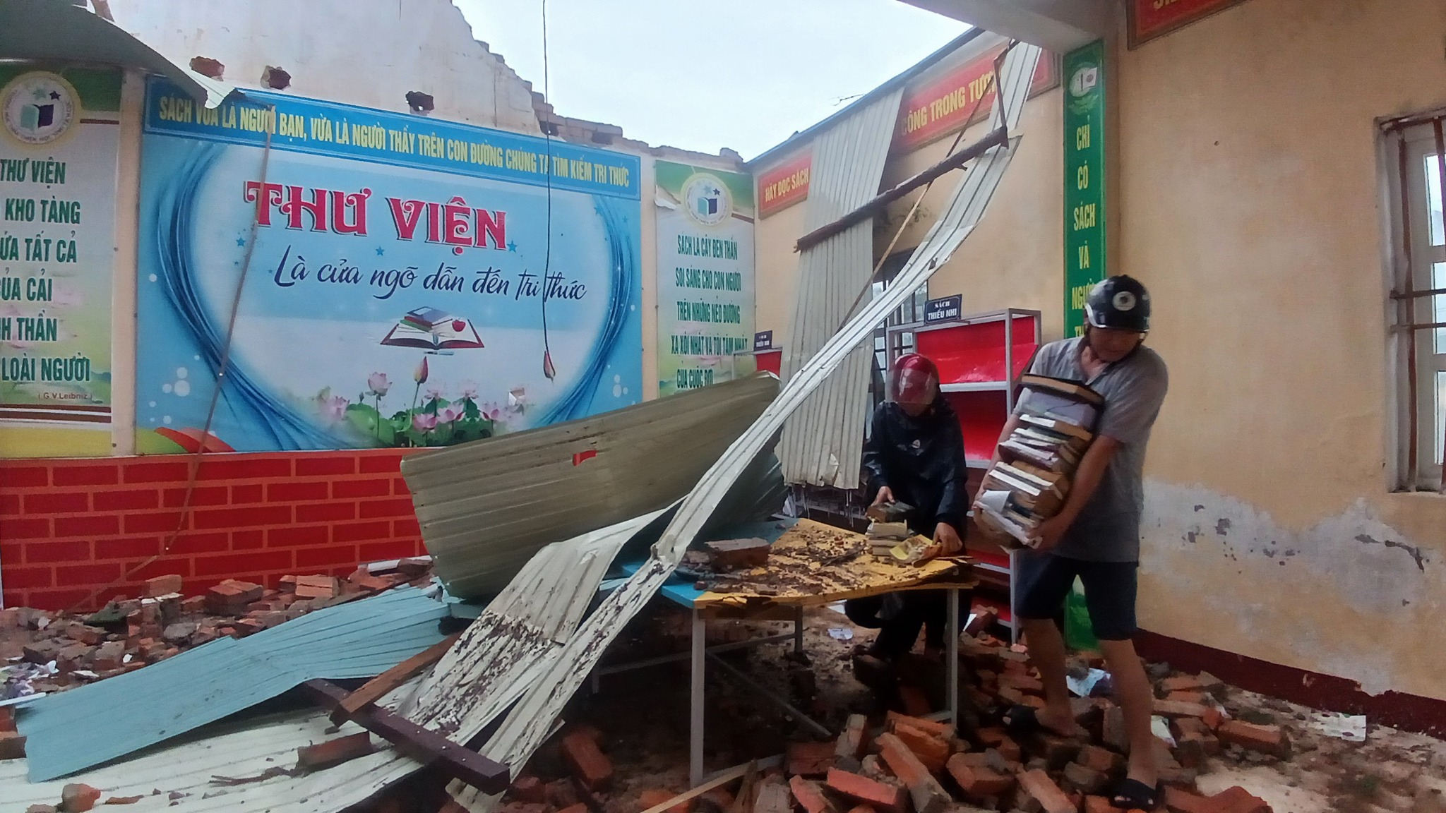 Hà Tĩnh: 156 cơ sở giáo dục bị ảnh hưởng do bão số 5, thiệt hại hơn 121 tỷ đồng- Ảnh 2.