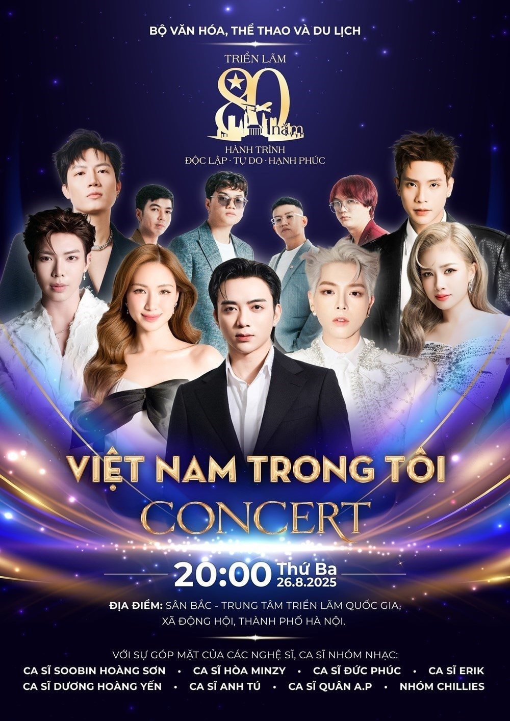 Concert "Việt Nam trong tôi": Quyên góp vì đồng bào miền Trung- Ảnh 1. Concert "Việt Nam trong tôi": Quyên góp vì đồng bào miền Trung- Ảnh 1.