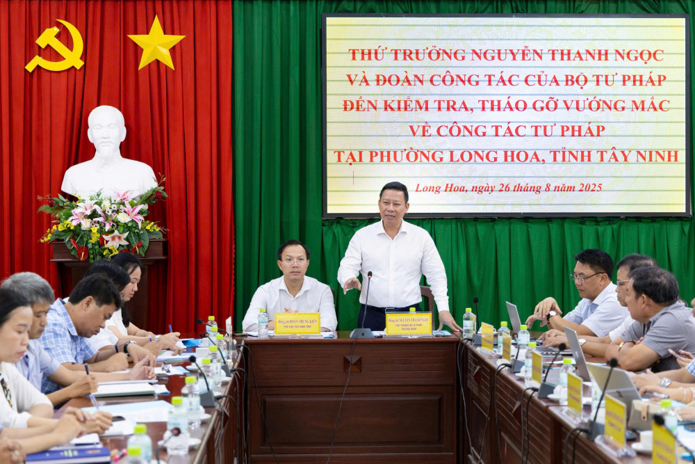 Thứ trưởng Bộ Tư pháp: Cần nhận diện đúng điểm nghẽn để xử lý triệt để- Ảnh 1.